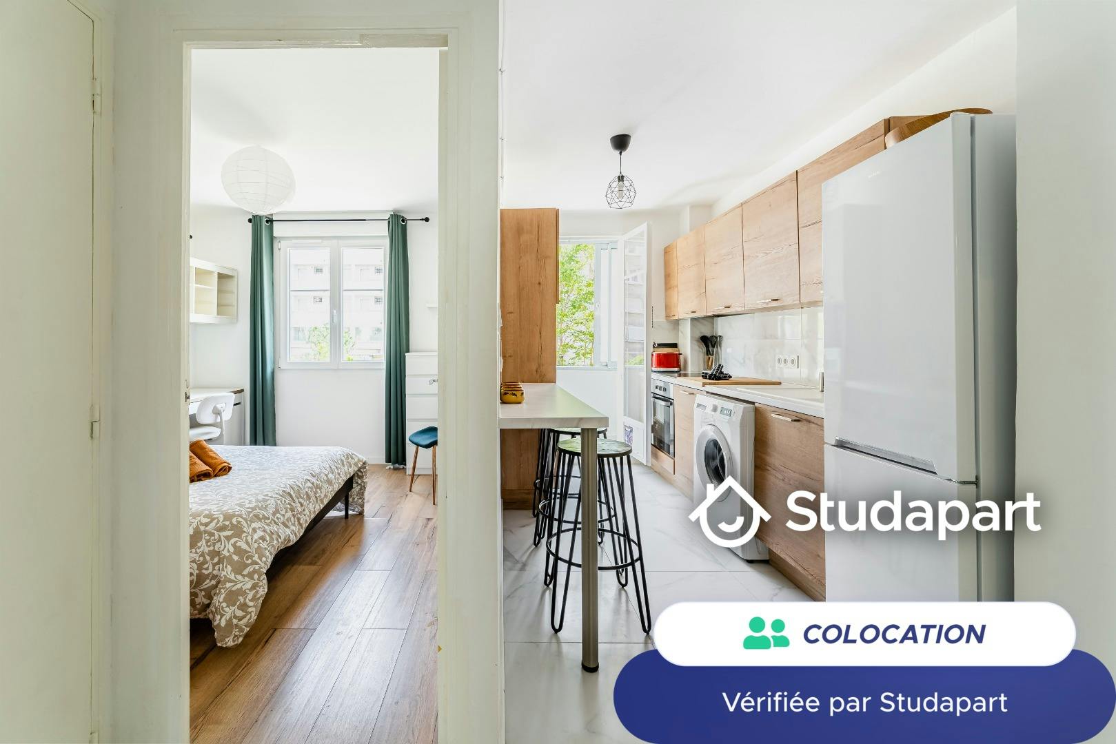 Private room for rent on Rue Sainte-Baume, Marseille - Vue 5