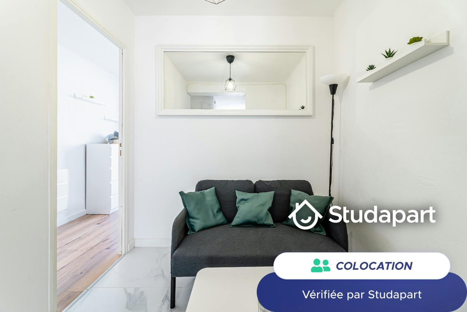 Private room for rent on Rue Sainte-Baume, Marseille - Vue 3