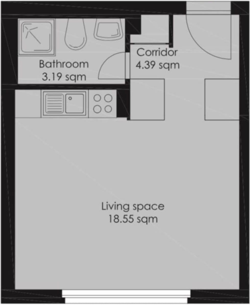 Apartment Berlin, 26m² — photo 21