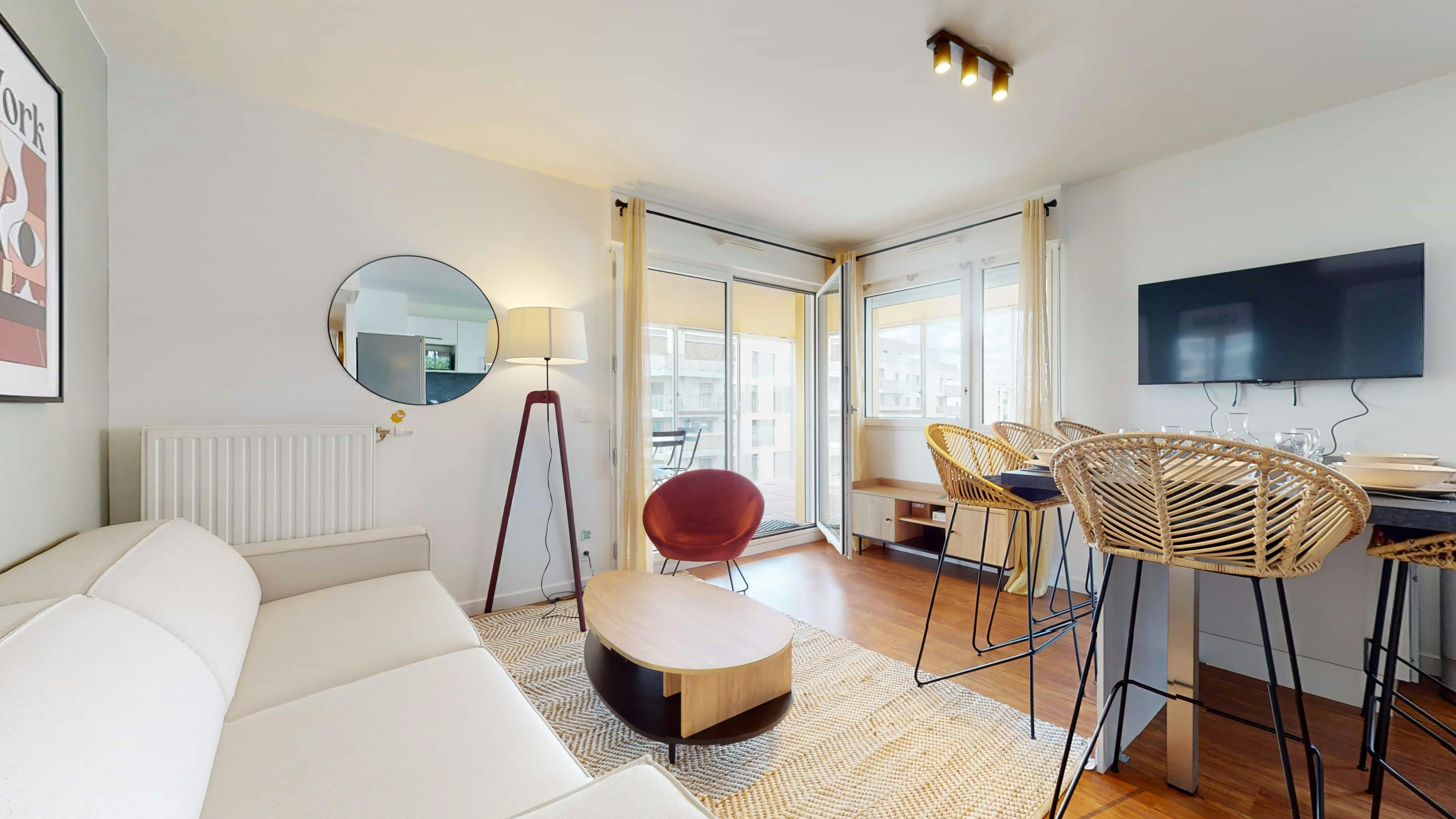 Quarto privado para alugar por € 926 por mês em Nanterre, Rue de Metz