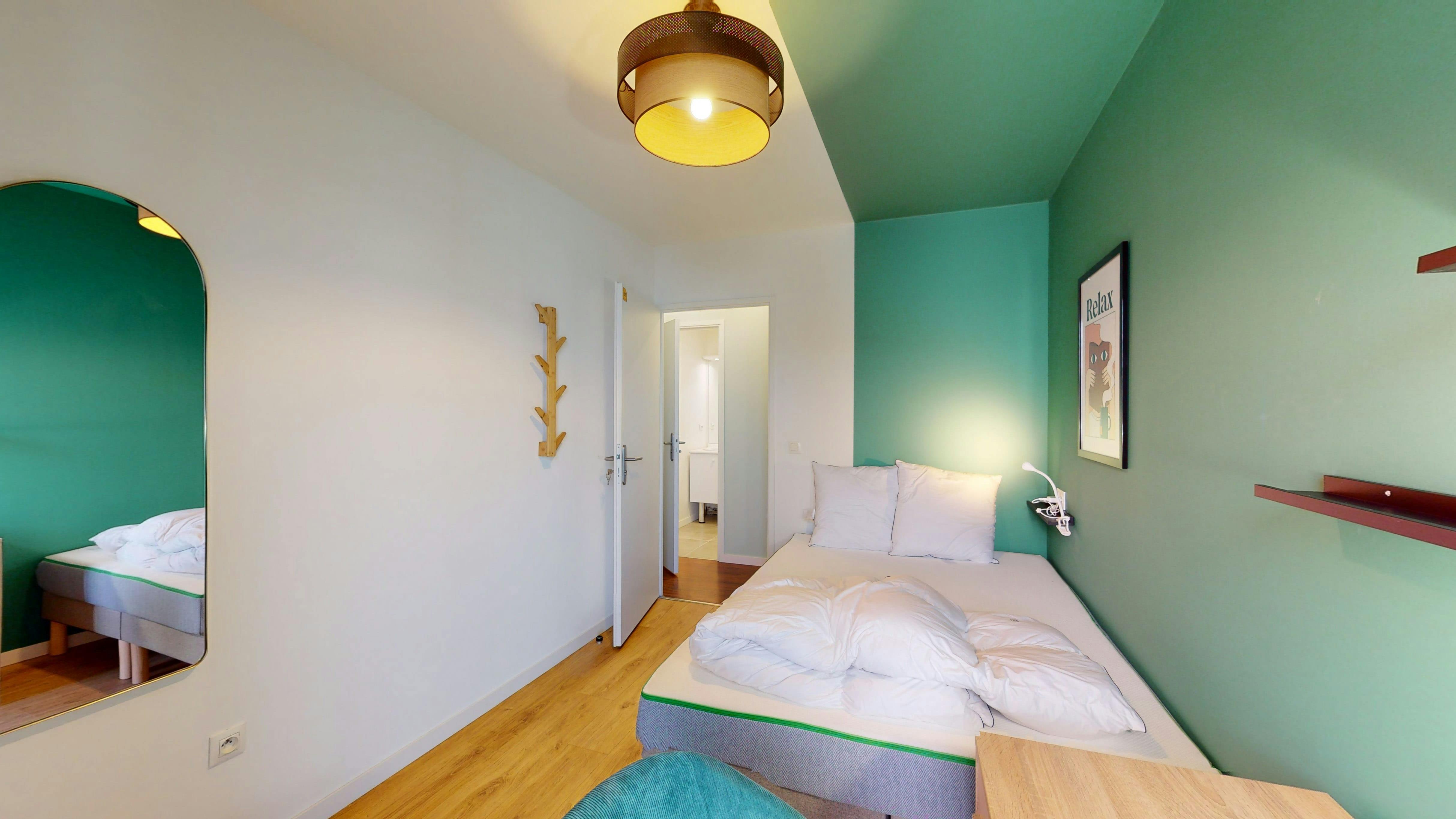Single room Lille, 9m² — photo 29