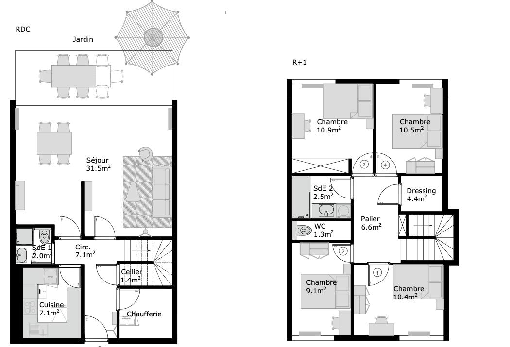 Apartamento Cergy, 1 habitación, 10m² — foto 7