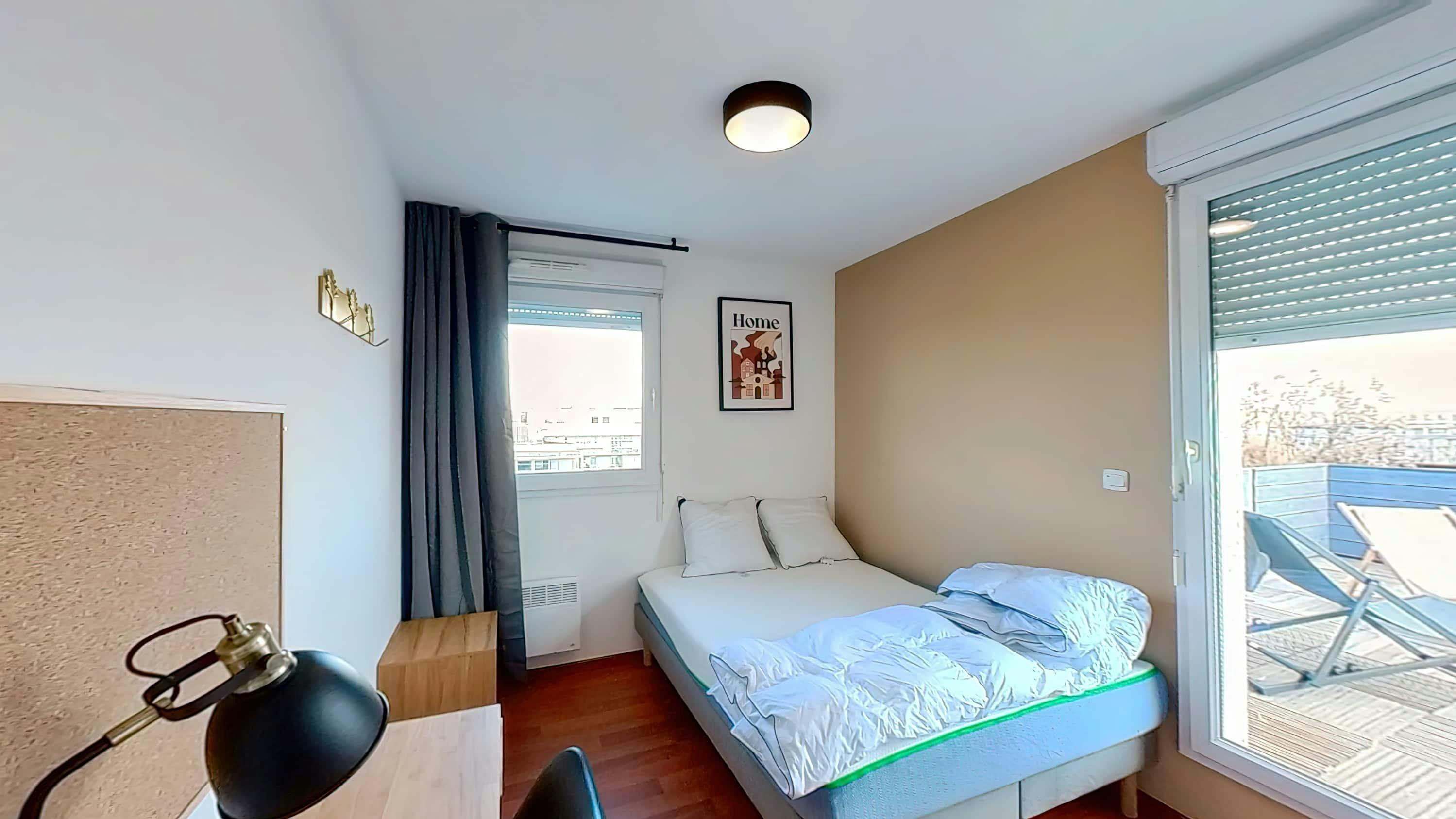 Single room Bordeaux, 10m² — photo 13
