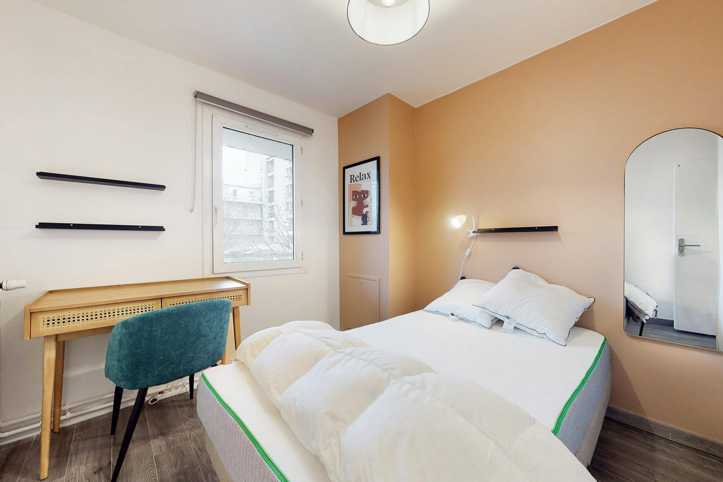 Privat rum att hyra för 697 € i månaden i Créteil, Square de l'Eau Vive