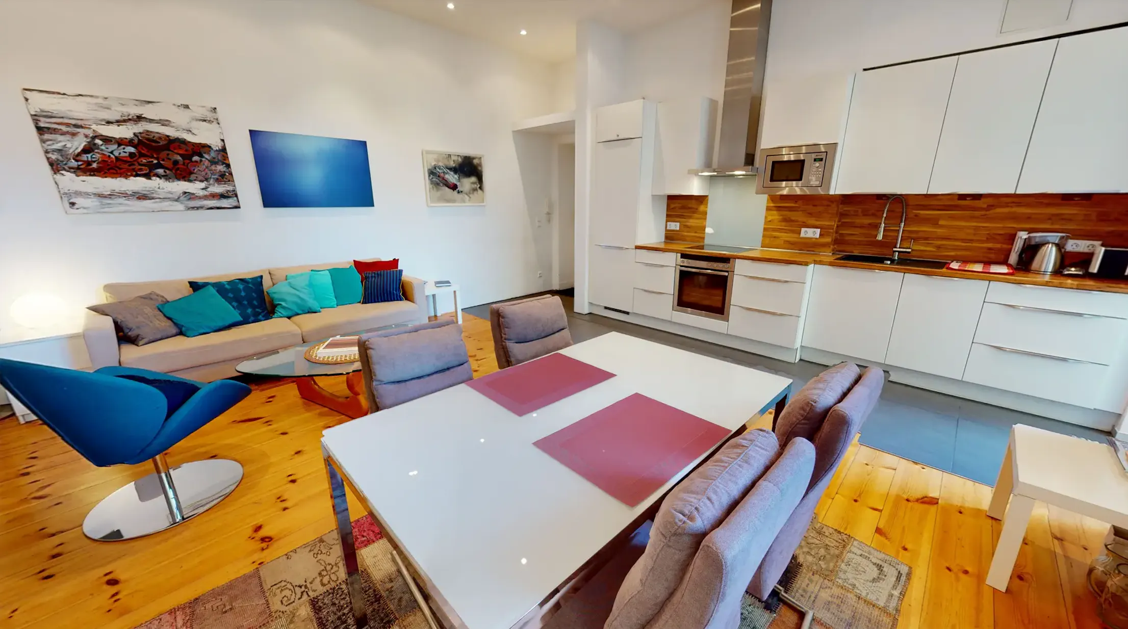1-Bedroom Apartment in Boxhagener Straße, Berlin (1369761) ROOM 2