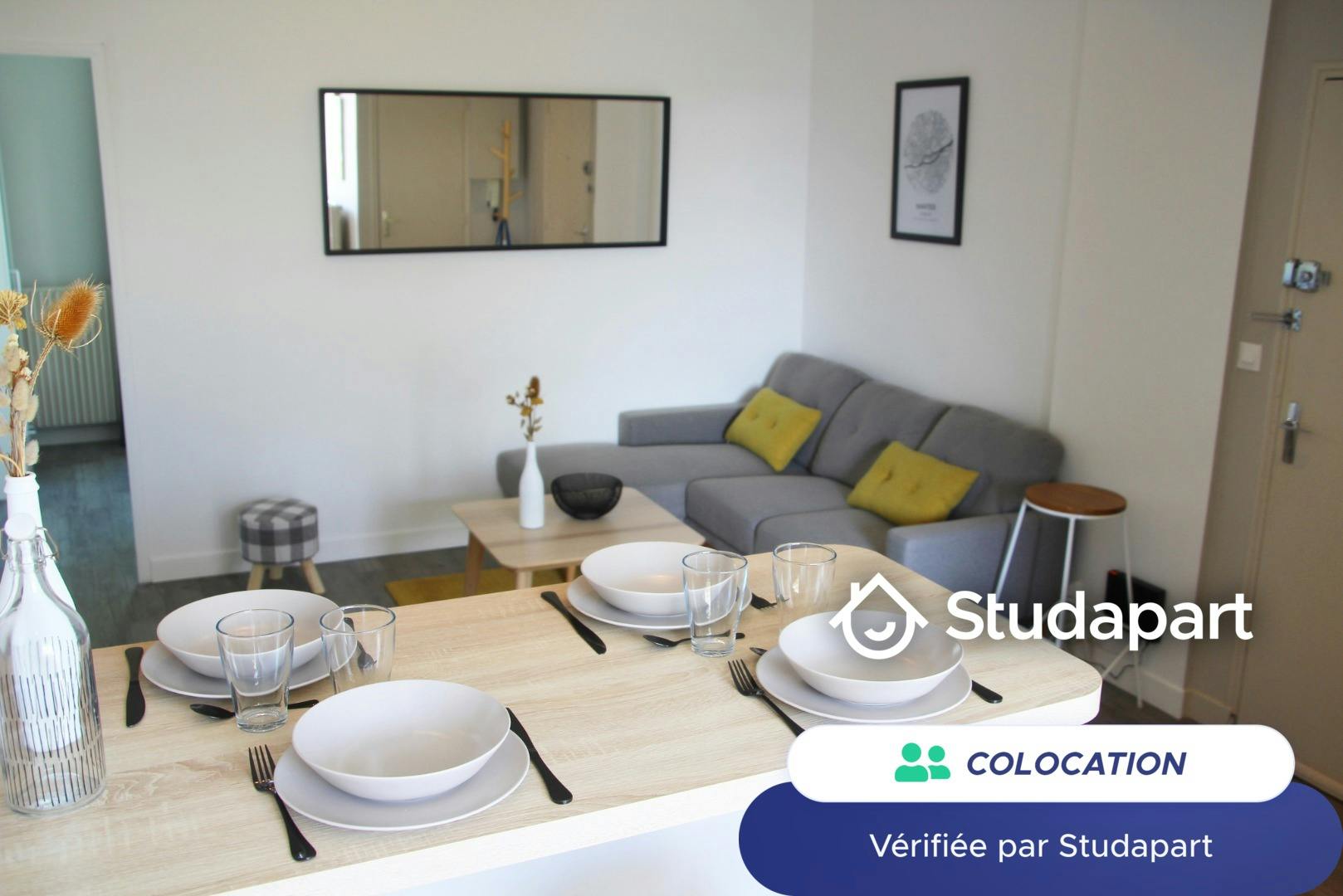 Private room for rent for €560 per month in Nantes, Rue de l'Hippodrome