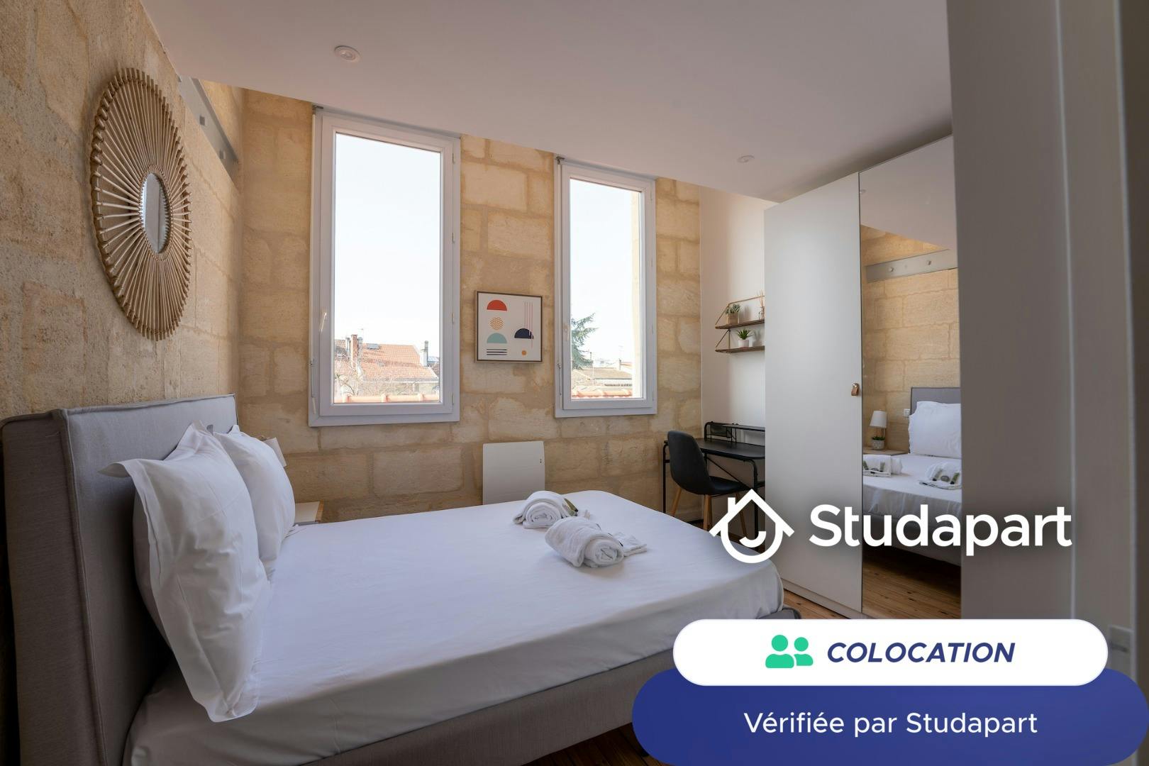Private room for rent on Rue Bonnefin, Bordeaux - Vue 4