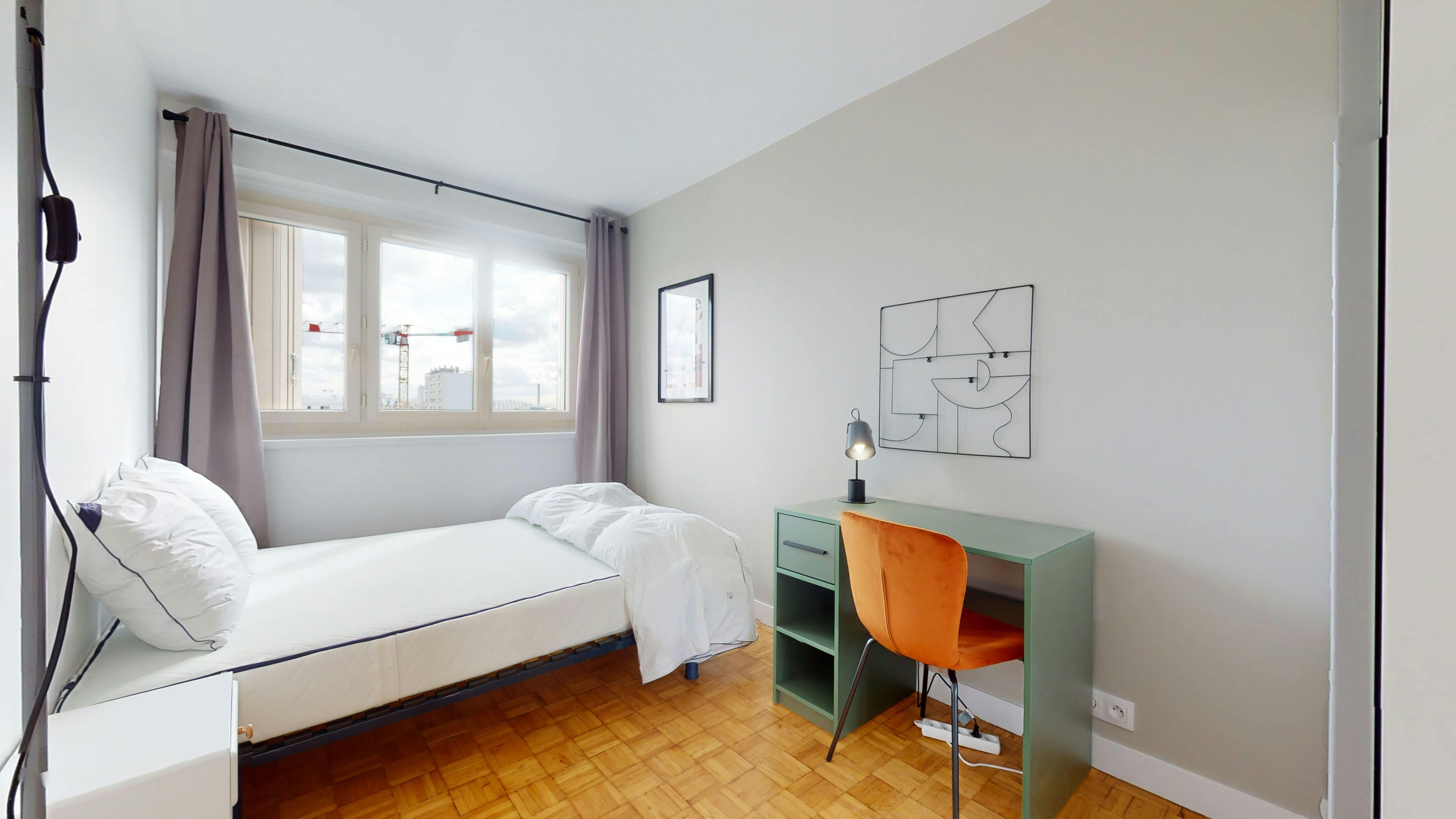 Habitación privada en alquiler por 900 € al mes en Clichy, Boulevard Jean Jaurès
