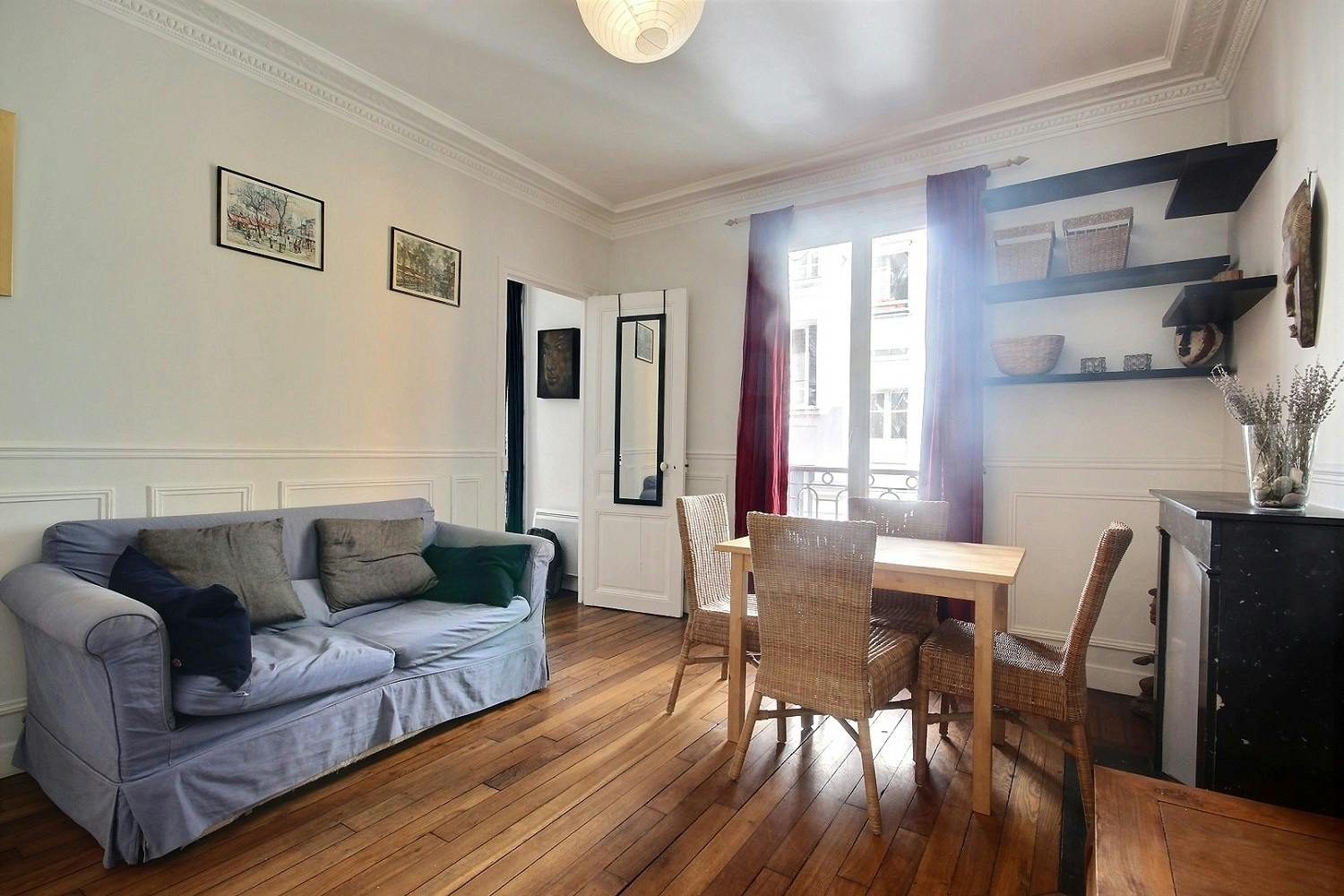 Apartment for rent for €1,535 per month in Paris, Rue de Ménilmontant