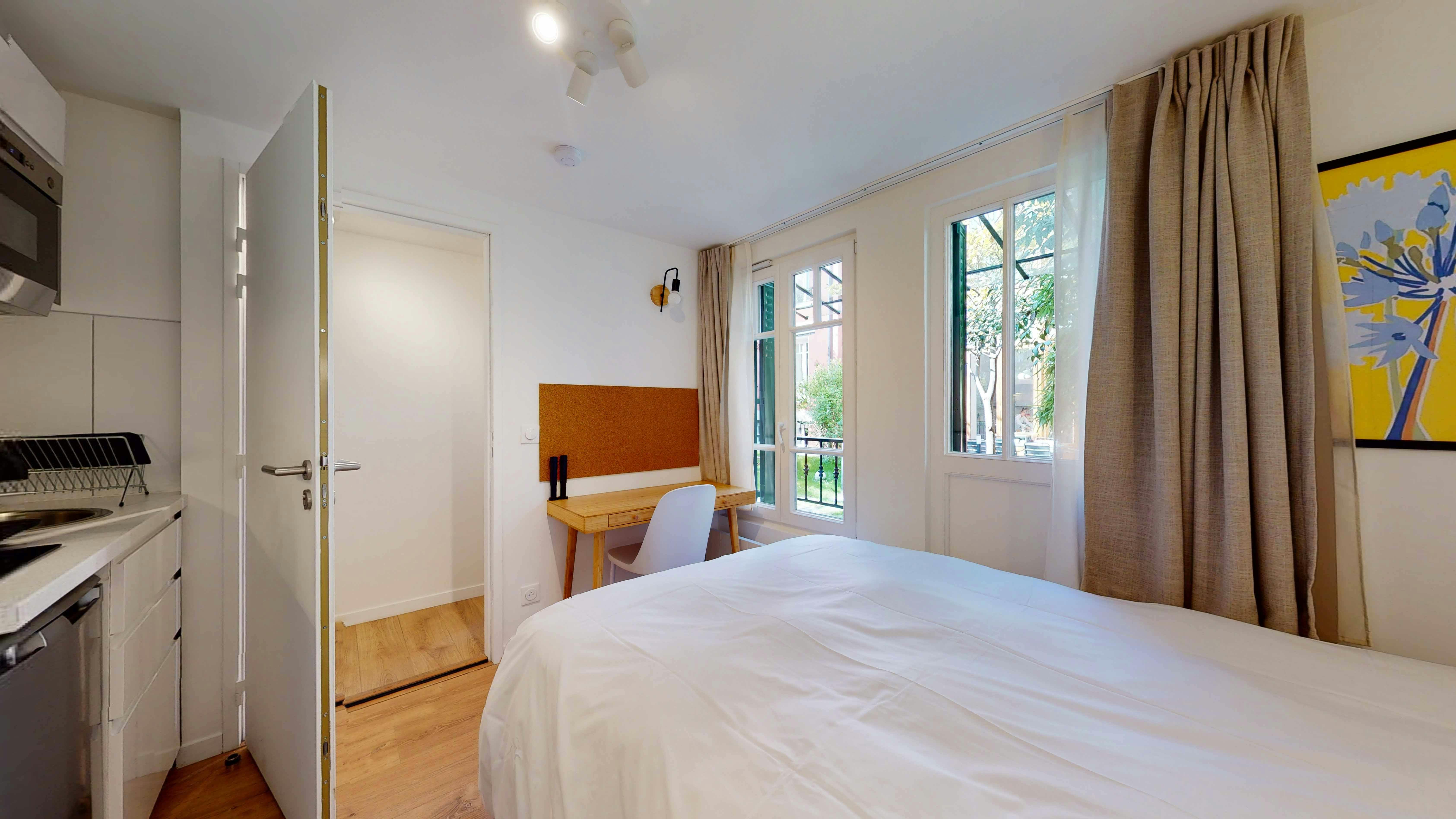 Apartamento Suresnes, 1 habitación, 9m² — foto 74