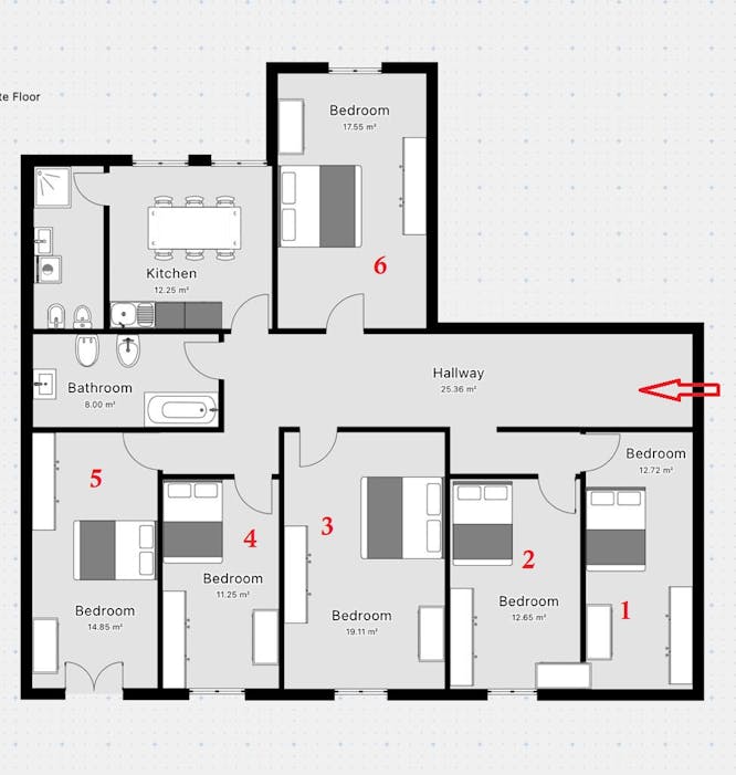 Room for rent in Turin, Via Sant'Anselmo HousingAnywhere (1375693)