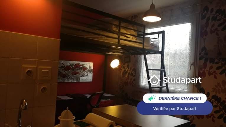 公寓 正在以 €385 的月租出租，其位于 Dijon, Avenue de Marbotte