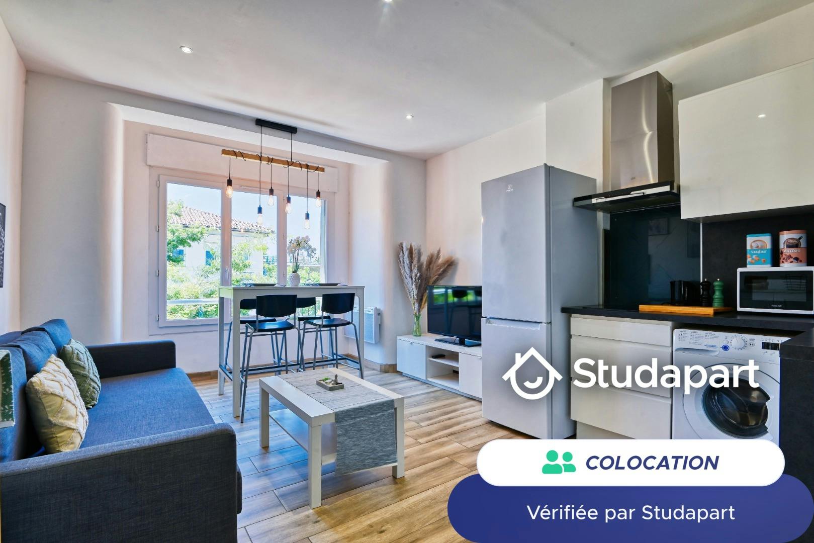 WG-Zimmer zu mieten für 500 € pro Monat in Marseille, Boulevard Rabatau