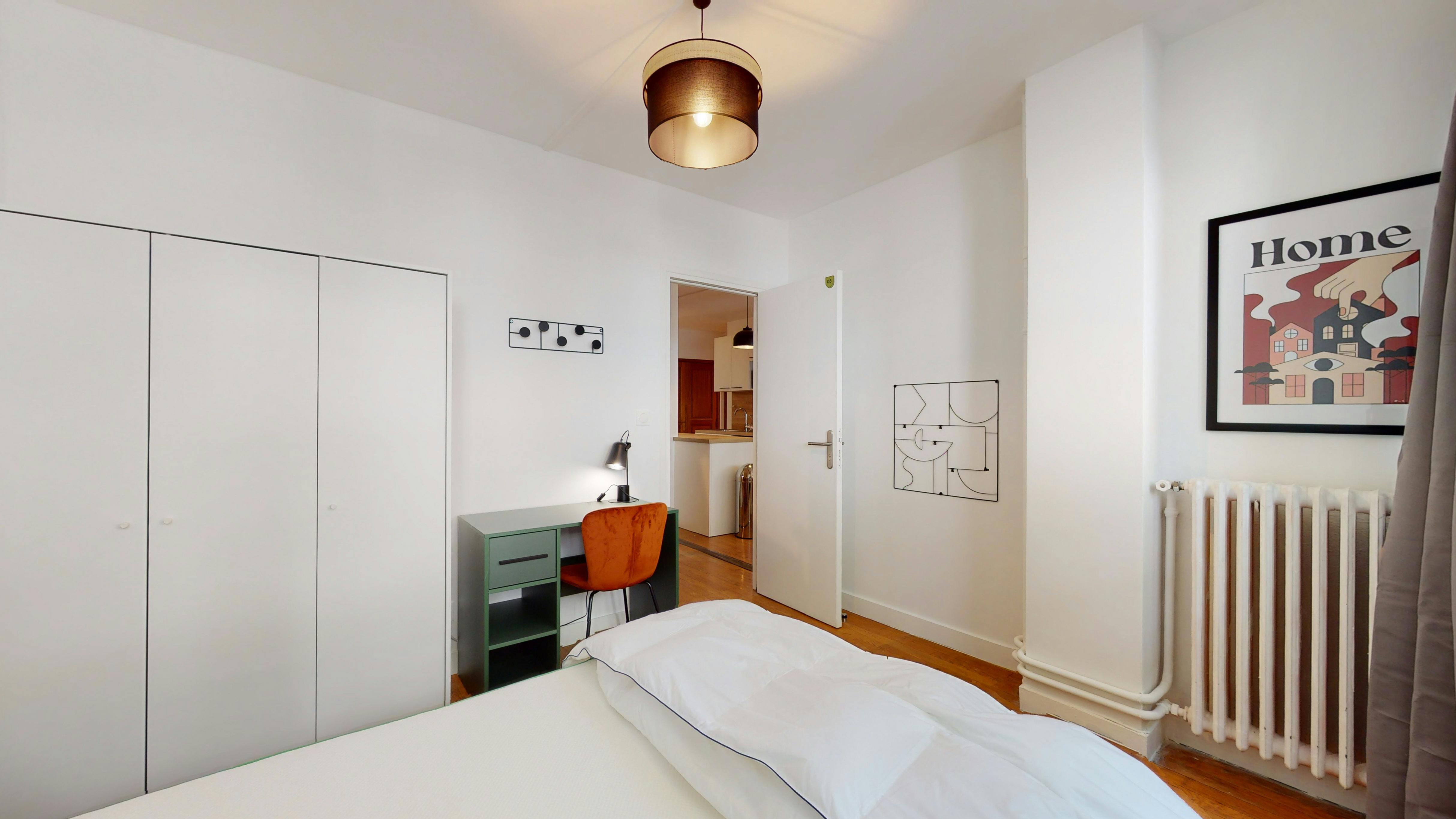 Single room Lyon, 1 bed, 10m² — photo 74