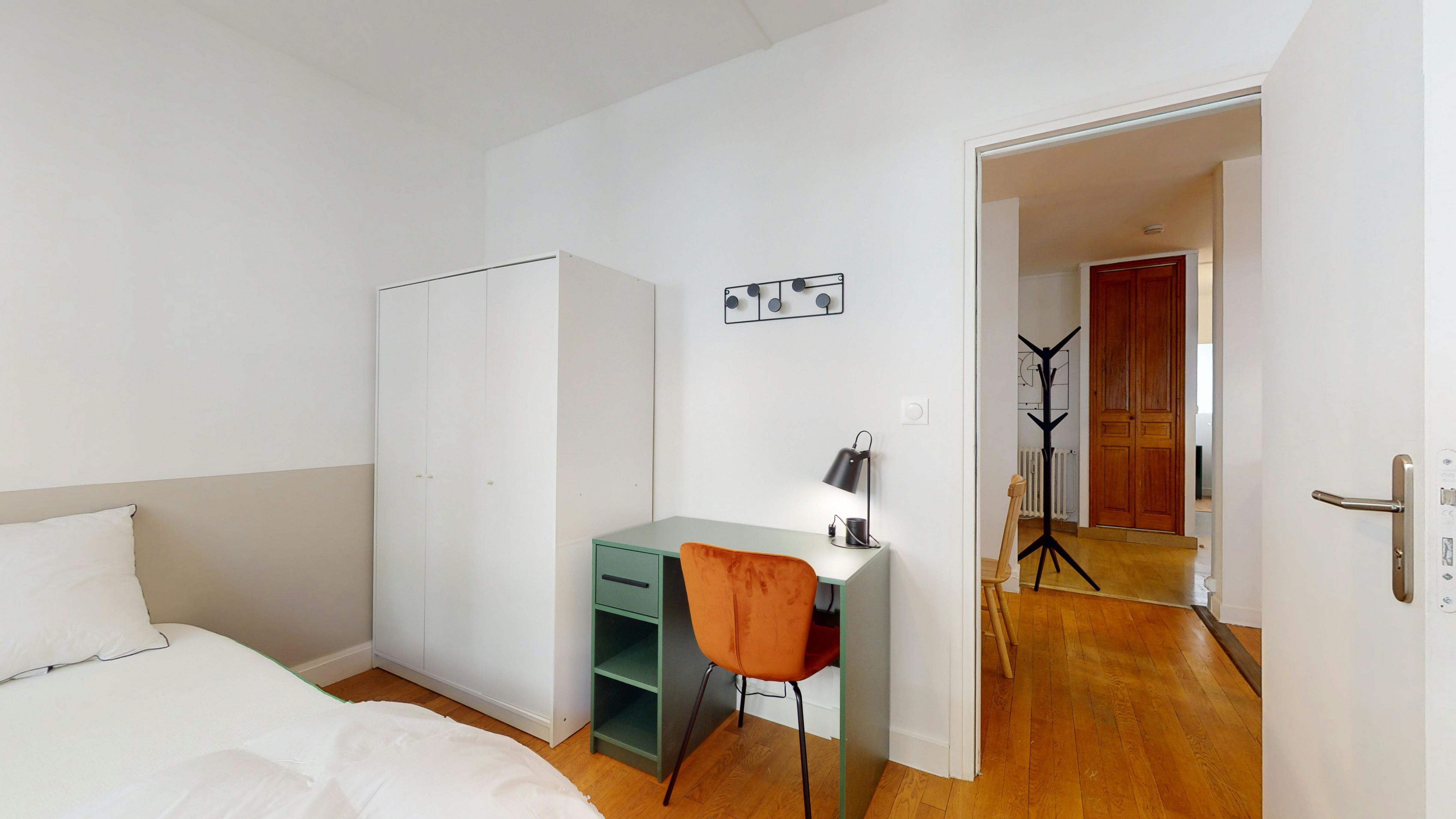 Single room Lyon, 1 bed, 10m² — photo 91
