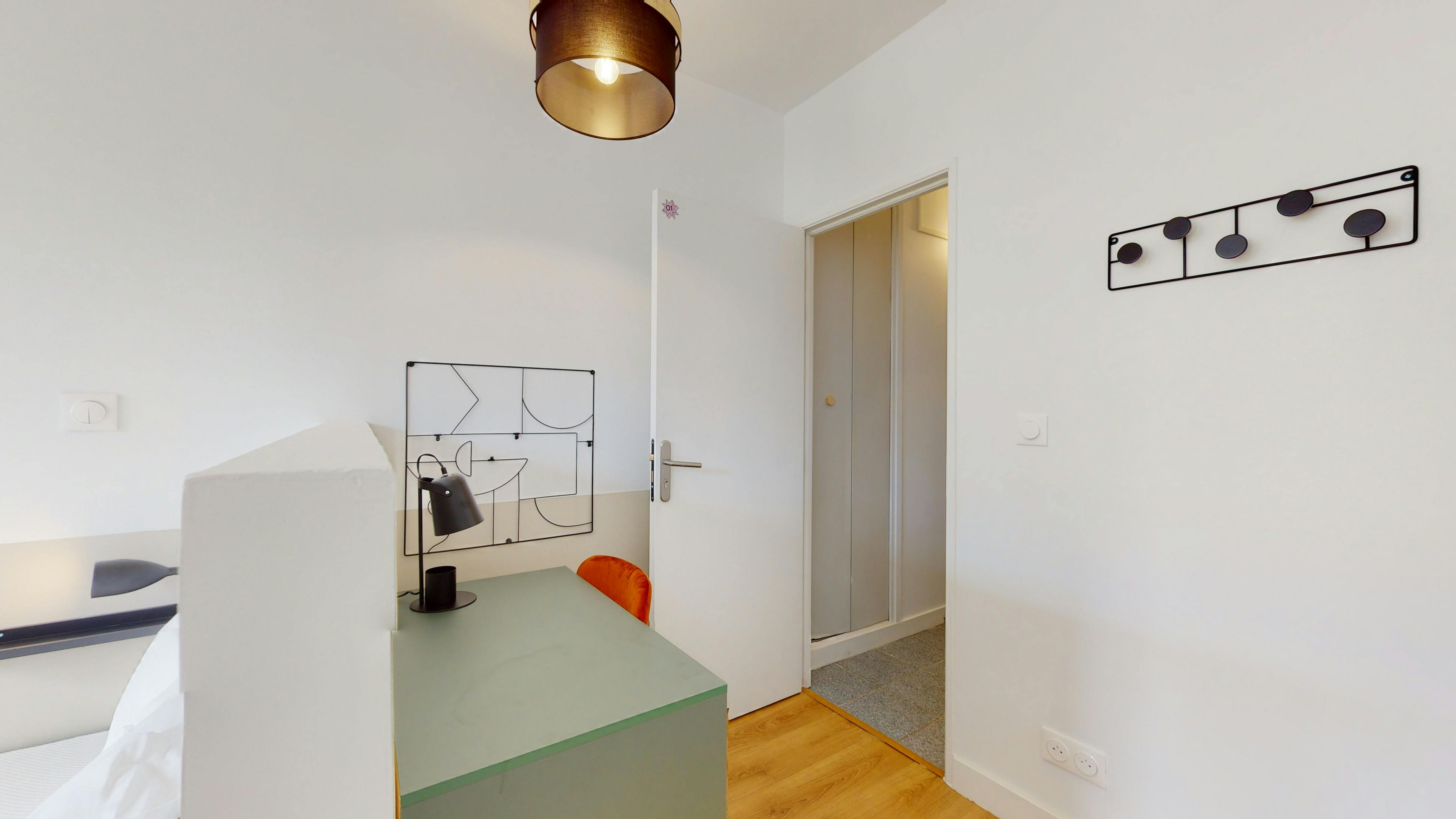 Single room Lyon, 11m² — photo 72