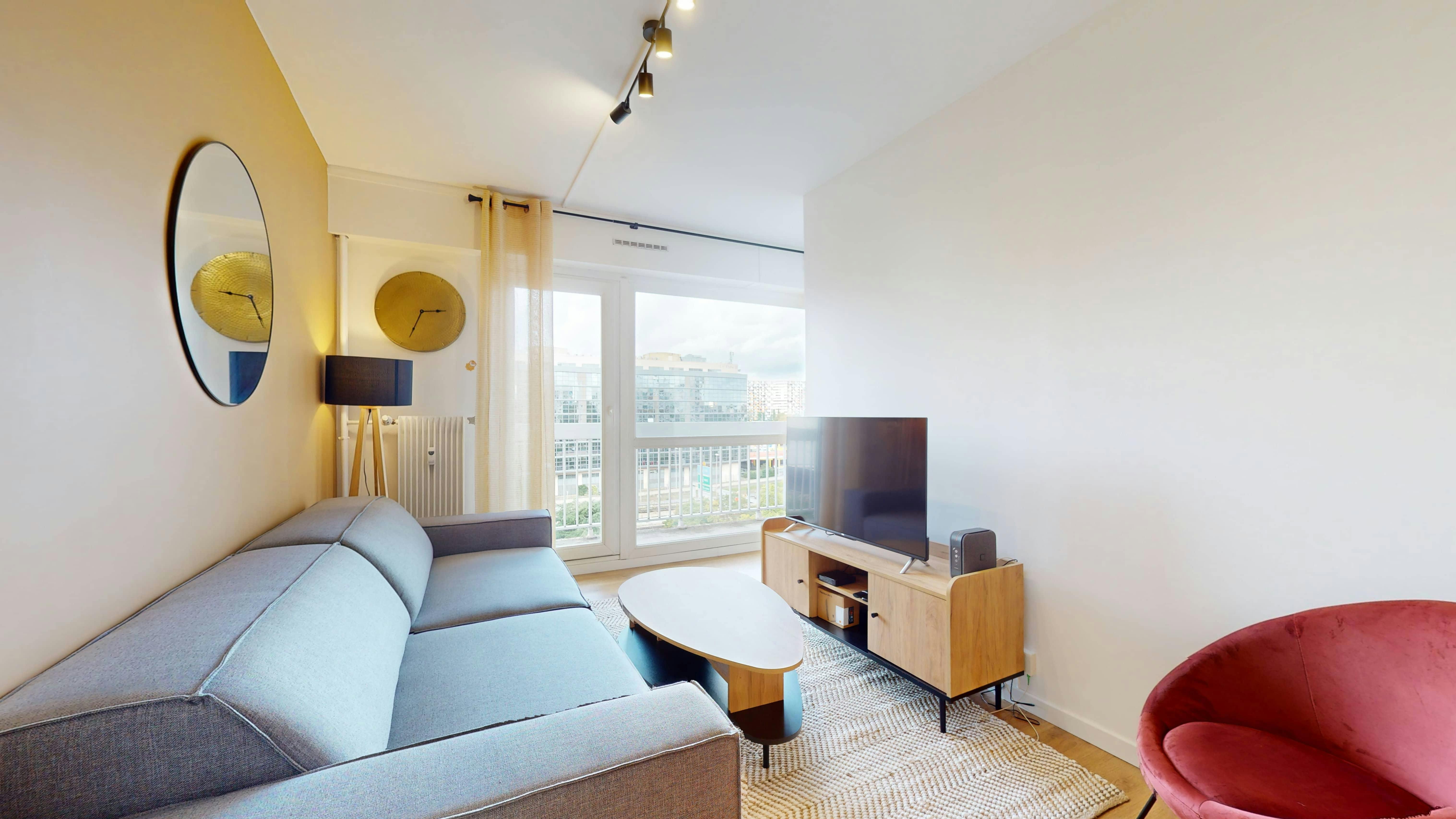 Apartment Créteil, 1 bed, 10m² — photo 15