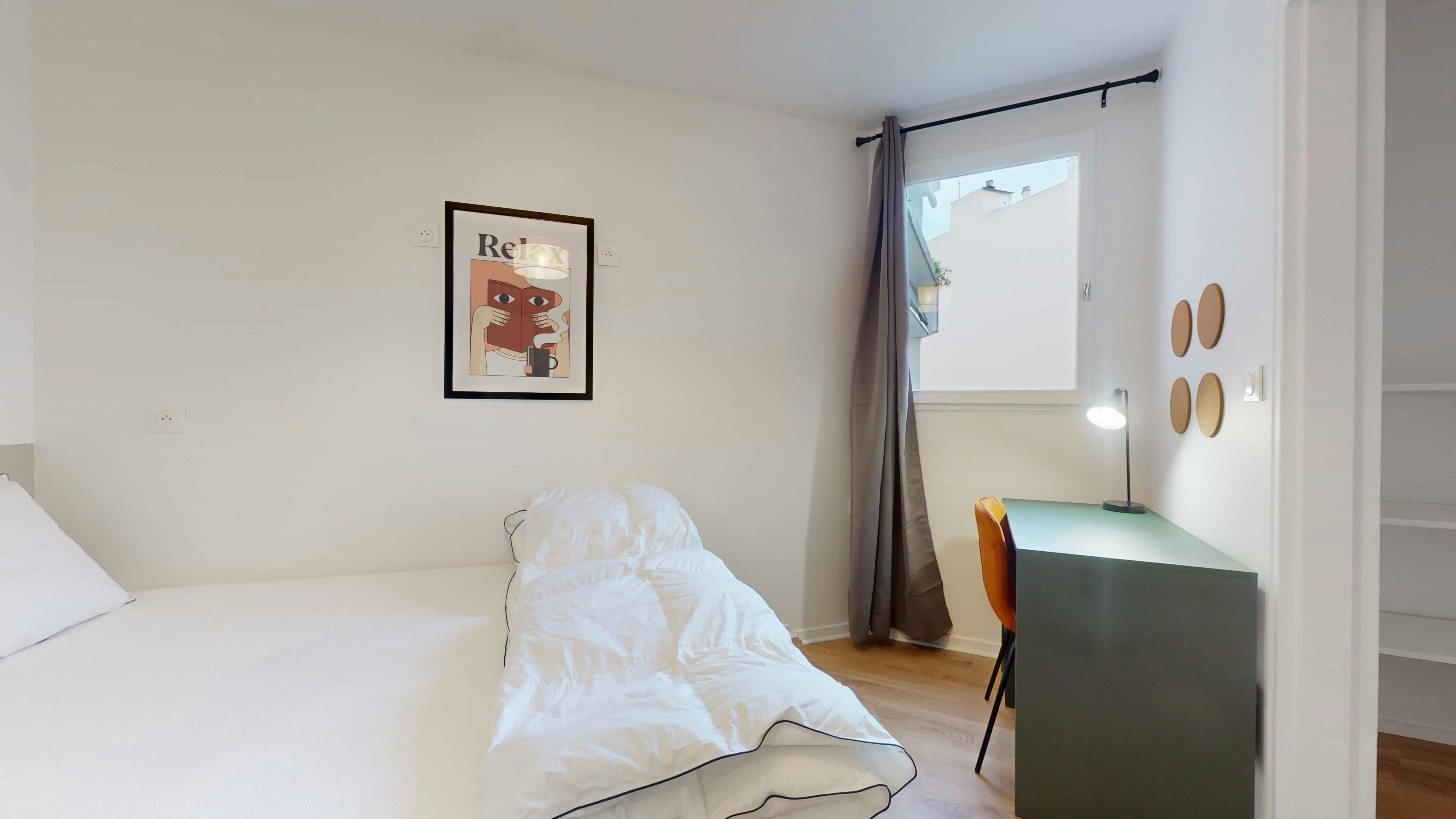 Single room Asnières-Sur-Seine, 1 bed, 9m² — photo 103