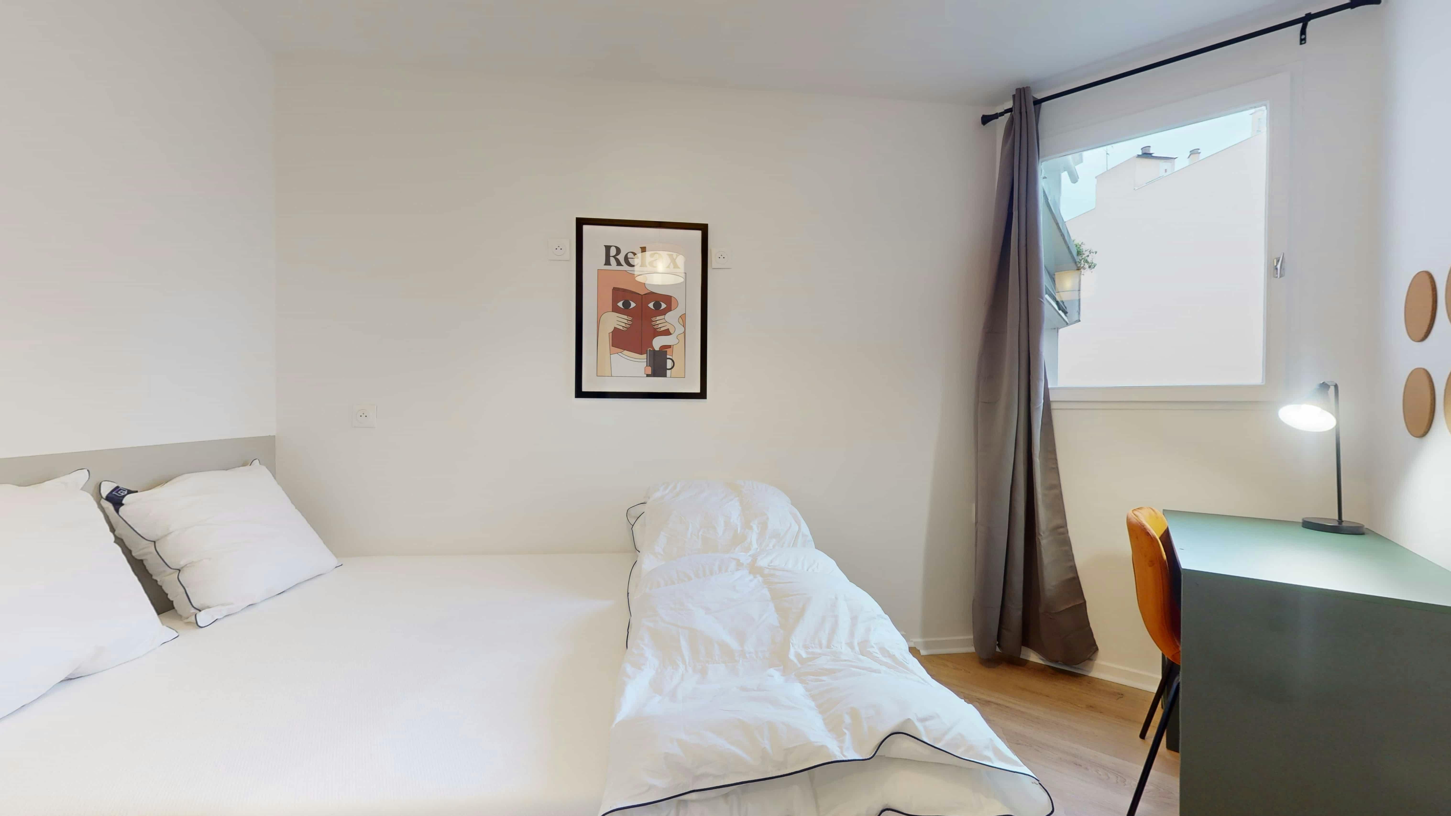Single room Asnières-Sur-Seine, 1 bed, 9m² — photo 108