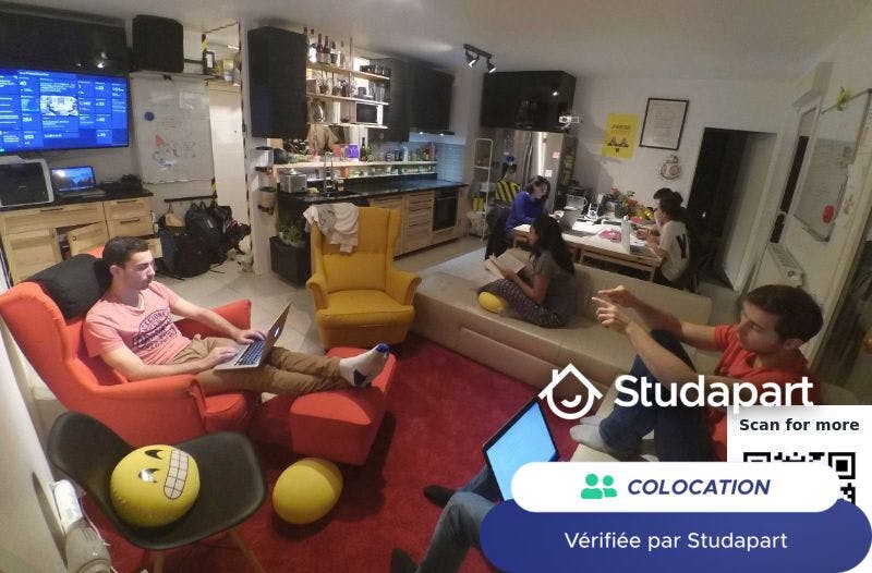 Chambre privée à louer pour 600 €/mois à Aubervilliers, Boulevard Anatole France