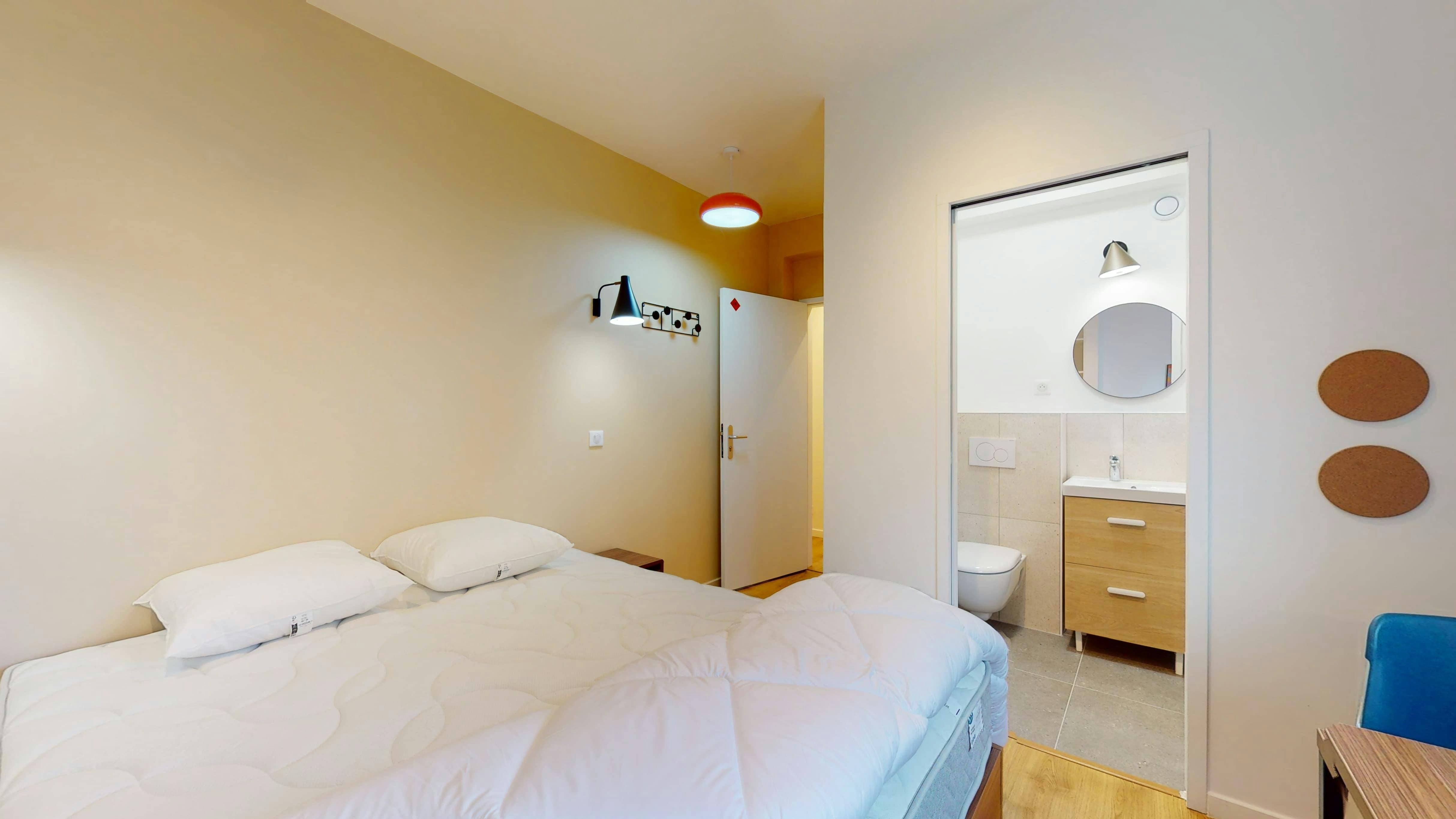 Single room Nanterre, 16m² — photo 43