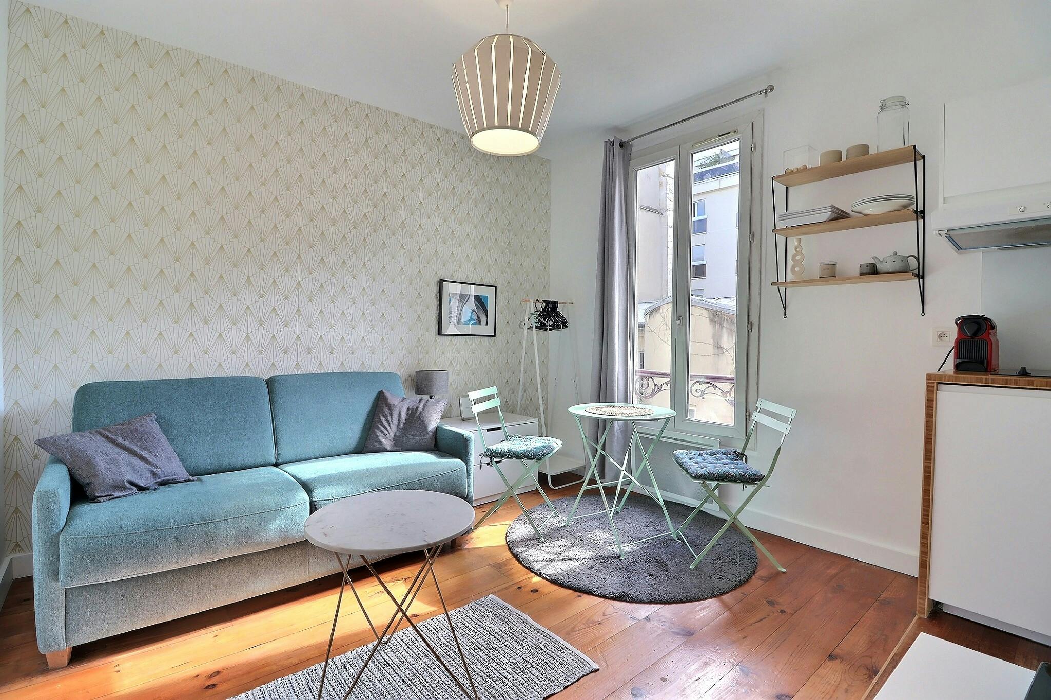 Estudio  en alquiler por 1320 € al mes en Paris, Villa Saint-Michel