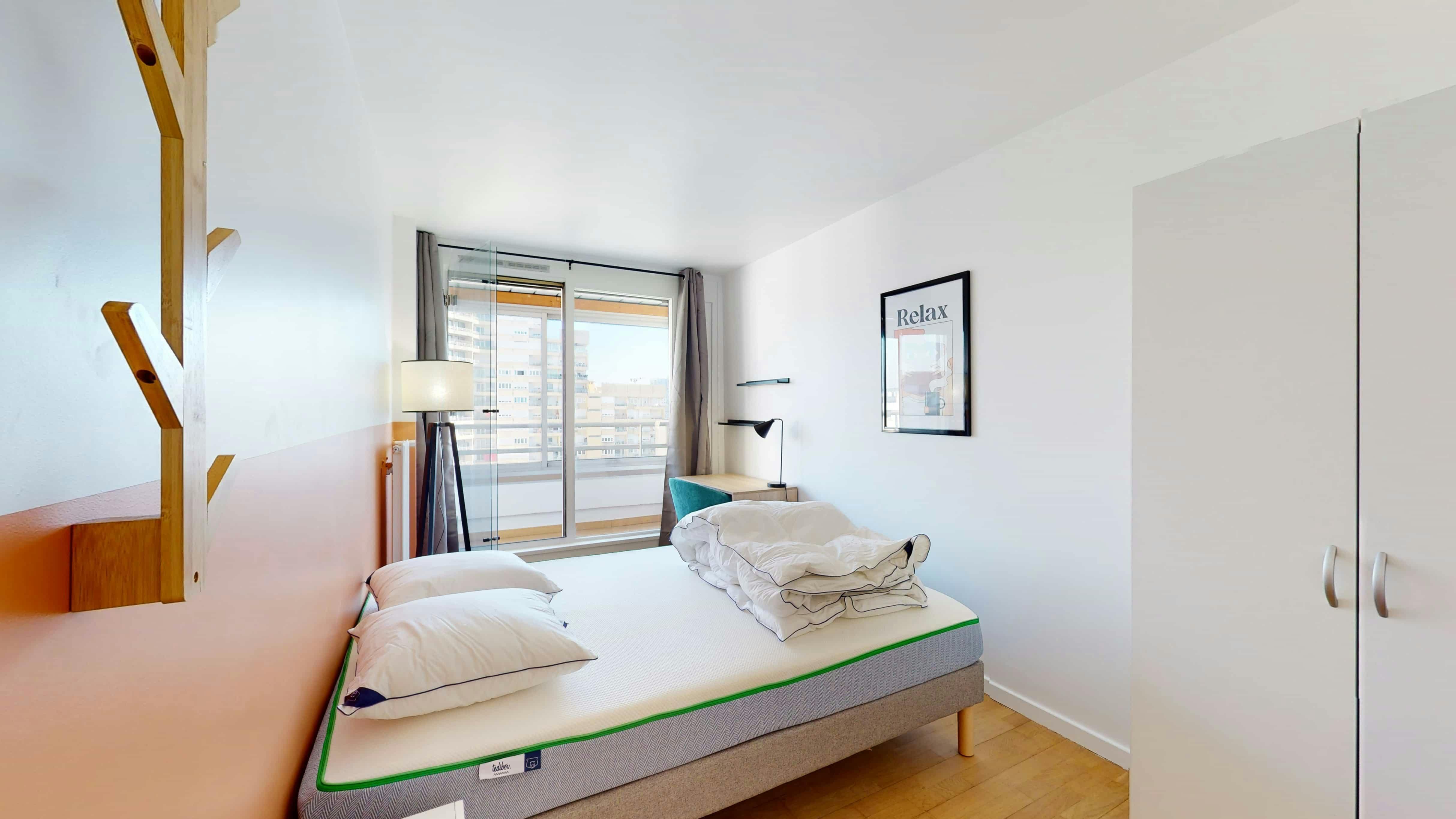 Privé kamer te huur voor € 926 per maand in Nanterre, Rue Salvador Allende