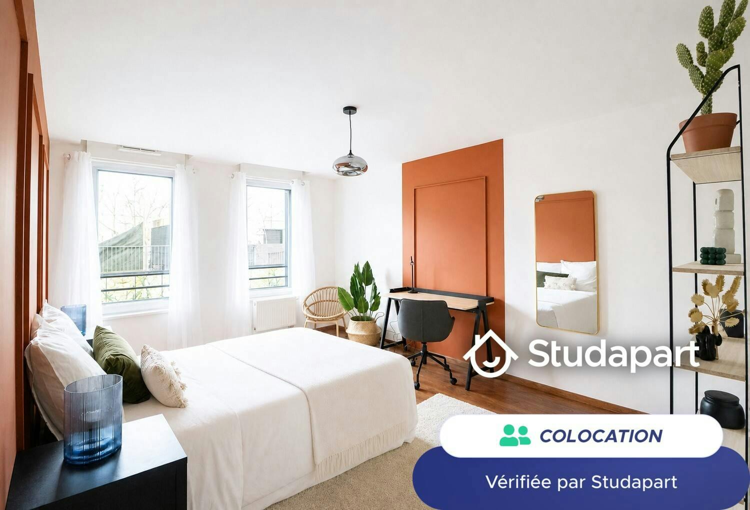 Private room for rent on Boulevard du Président Hoover, Lille - Vue 5