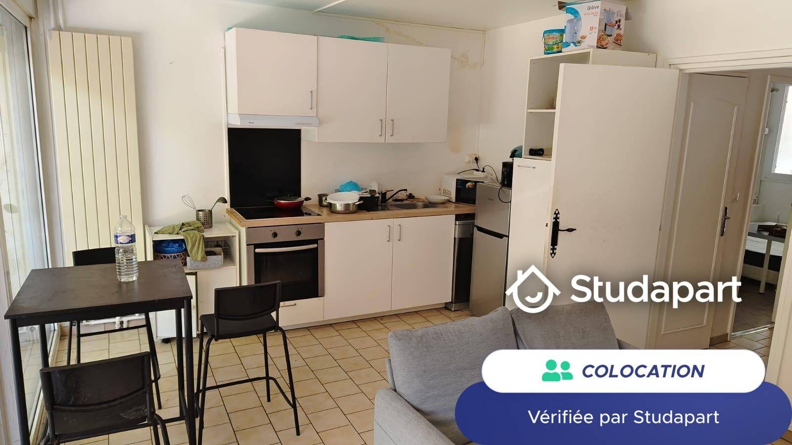 Chambre privée à louer pour 470 €/mois à Cergy, Les Touleuses Vertes