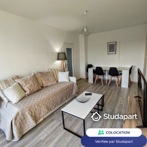Chambre privée à louer pour 390 €/mois à Limoges, Avenue du Président Vincent Auriol