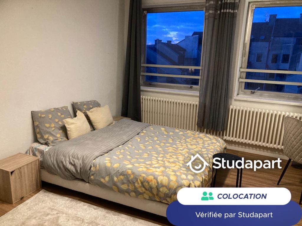 Quarto privado para alugar por € 530 por mês em Thionville, Place du Luxembourg