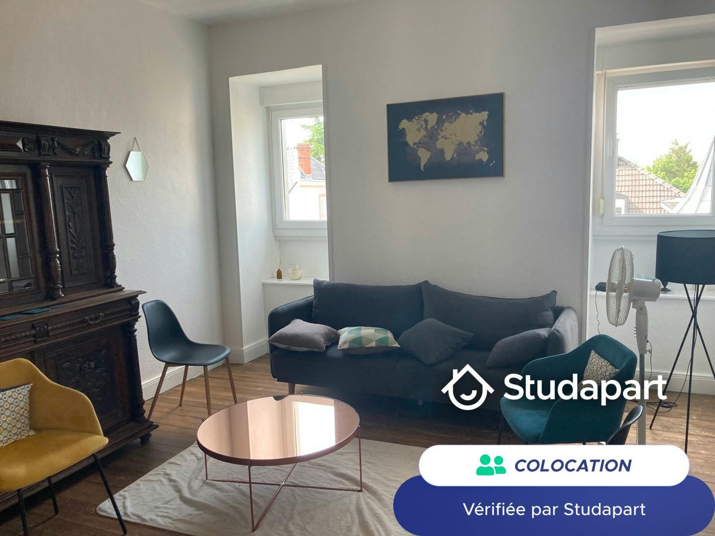 WG-Zimmer zu mieten für 480 € pro Monat in Colmar, Rue de Turckheim