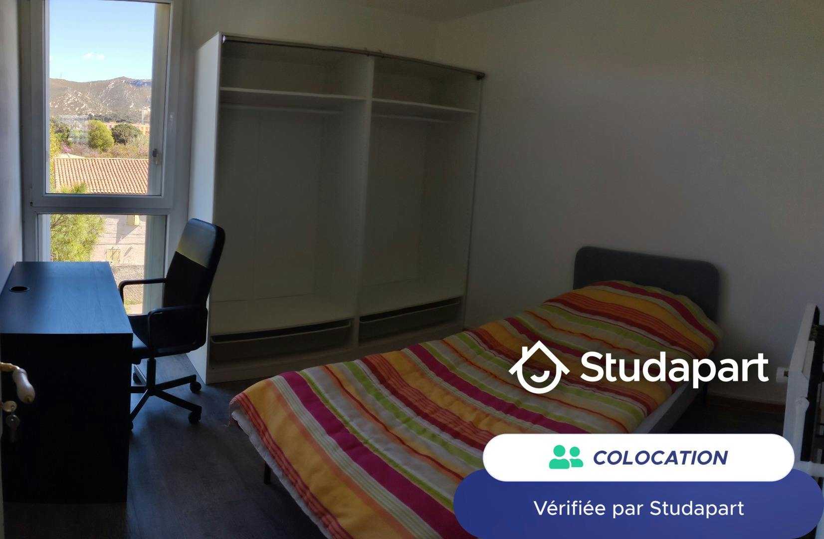 Private room for rent on Rue Pierre Doize, Marseille - Vue 3