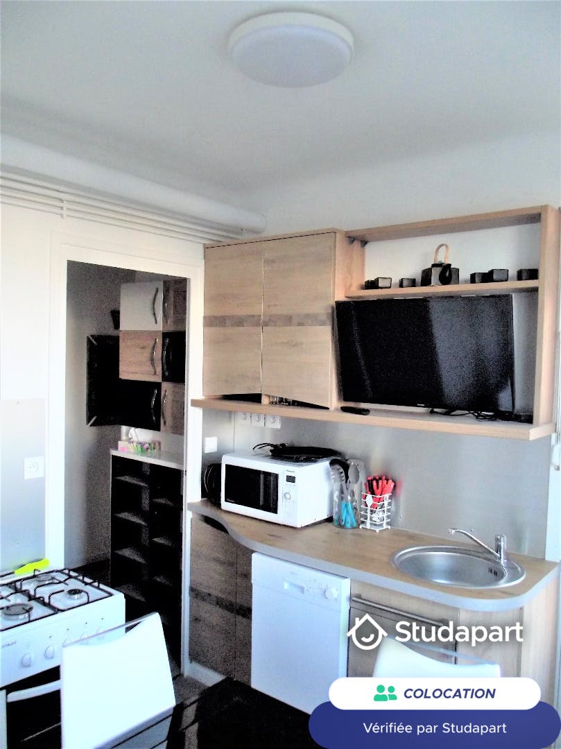 WG-Zimmer zu mieten für 420 € pro Monat in Saint-Nazaire, Avenue de la République