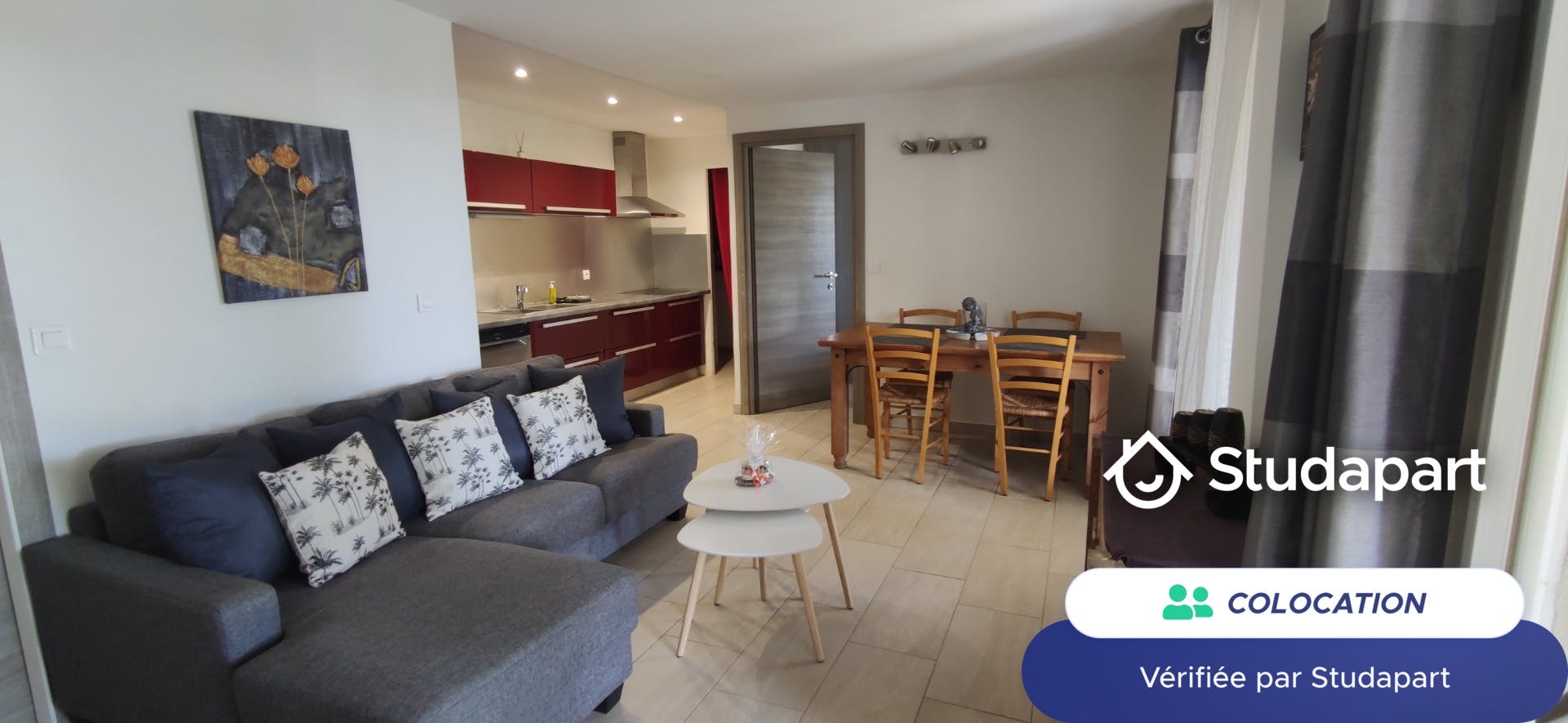 Chambre privée à louer pour 675 €/mois à Vallauris, Ancien Chemin de Biot
