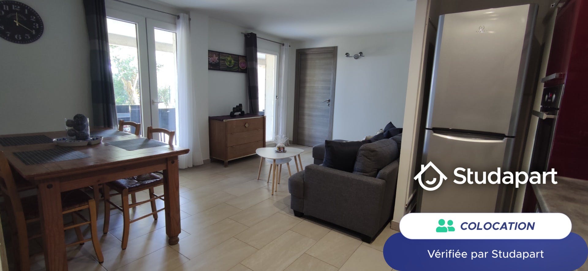 Privé kamer te huur voor € 675 per maand in Vallauris, Ancien Chemin de Biot