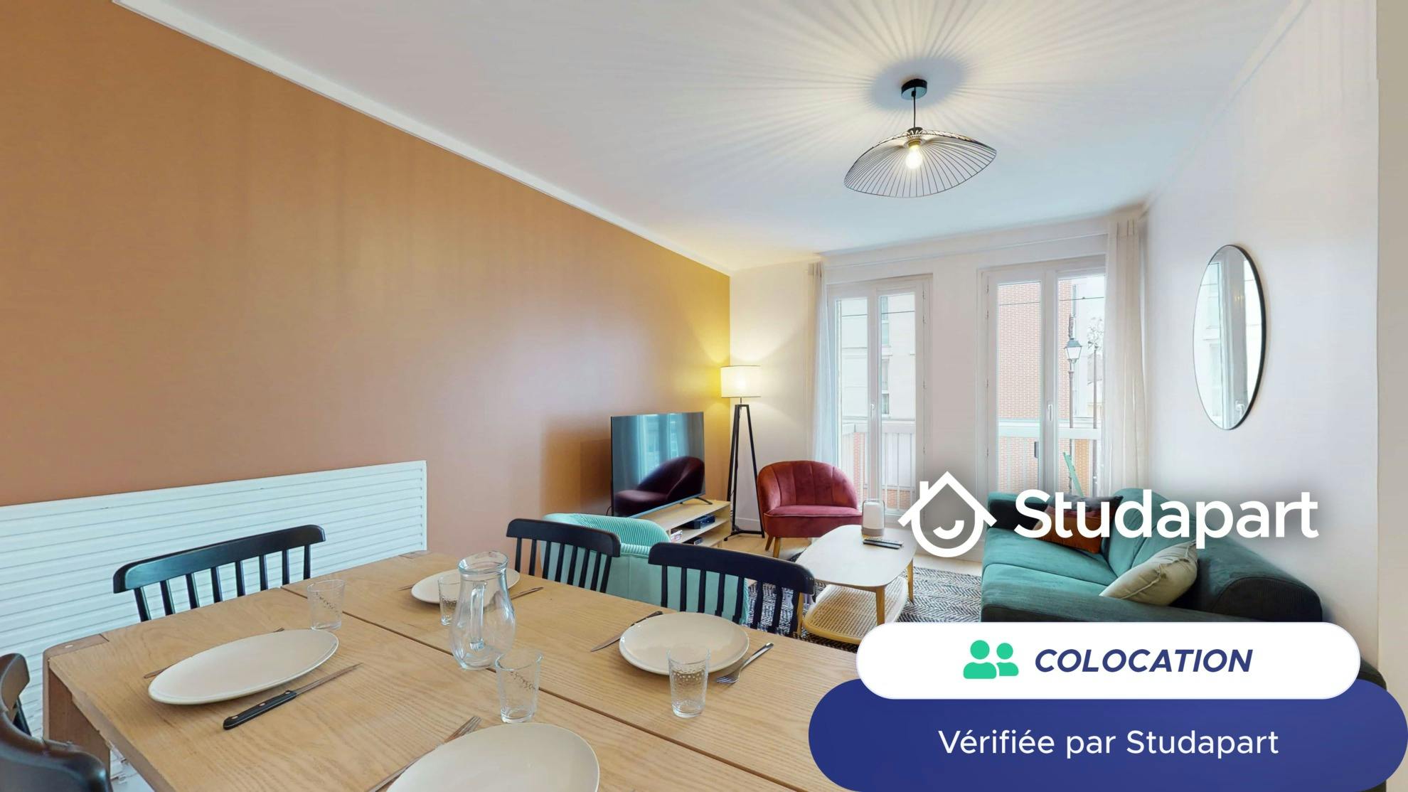 Private room for rent on Rue Félicie, Gennevilliers - Widok 6