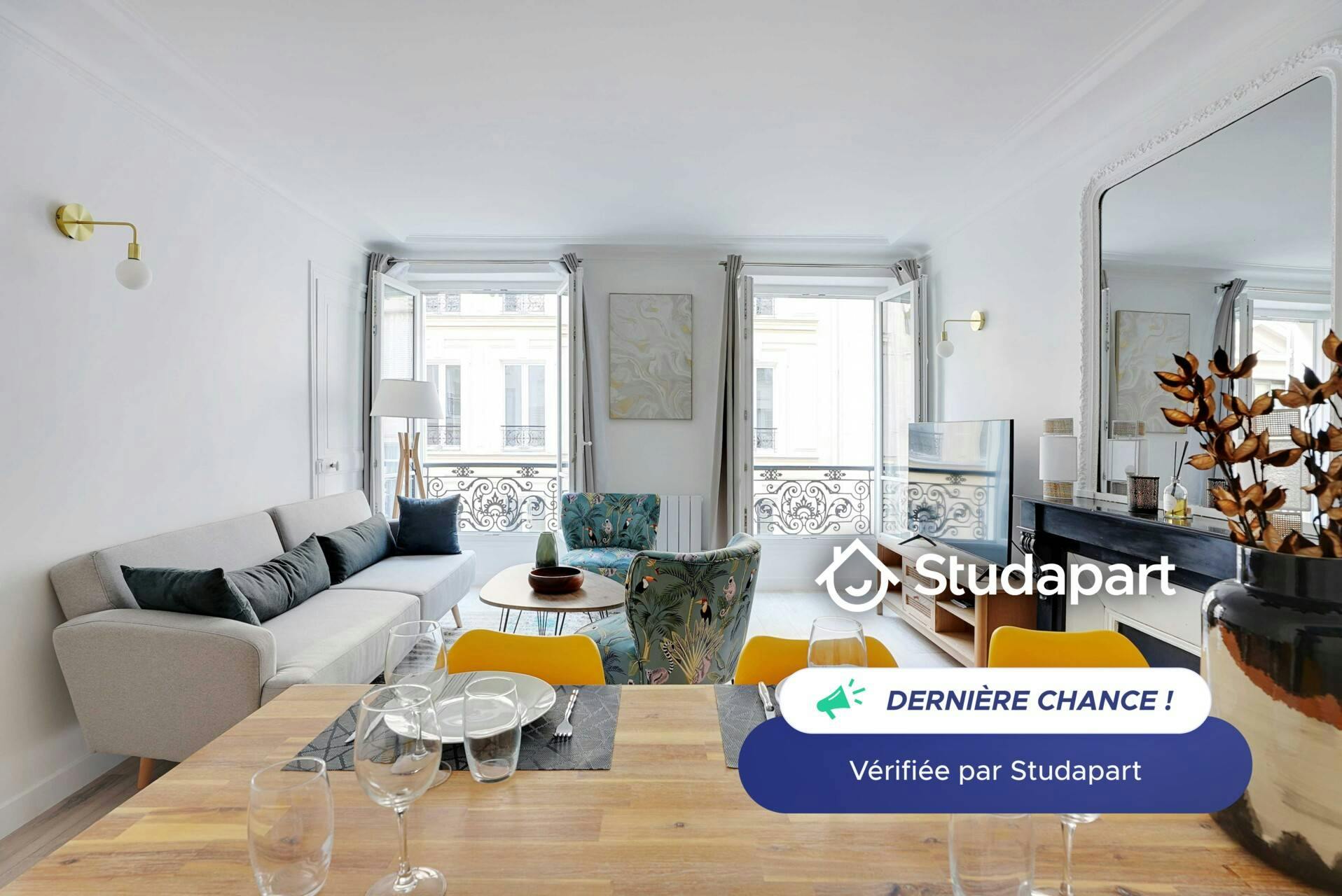 Apartament de închiriat pentru 450 EUR pe lună în Paris, Rue de l'Arc-de-Triomphe