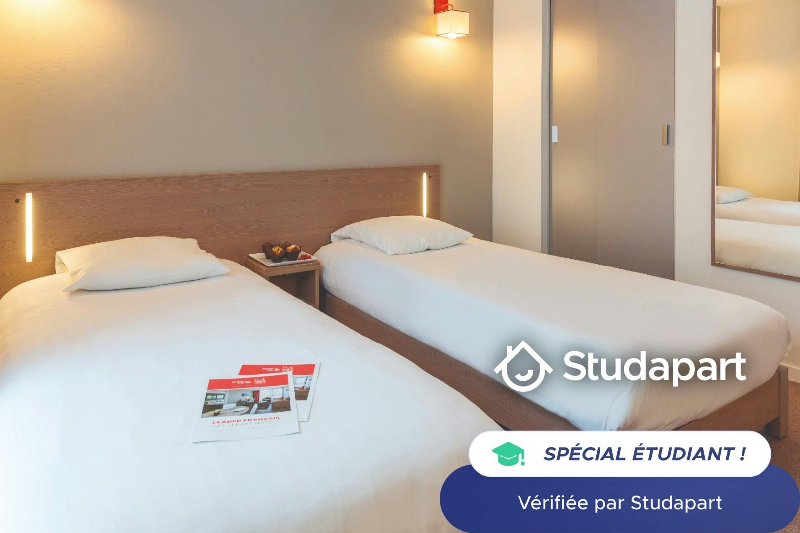 Privat rum att hyra för 570 € i månaden i Saint-Nazaire, Rue Jeanne Chauvin