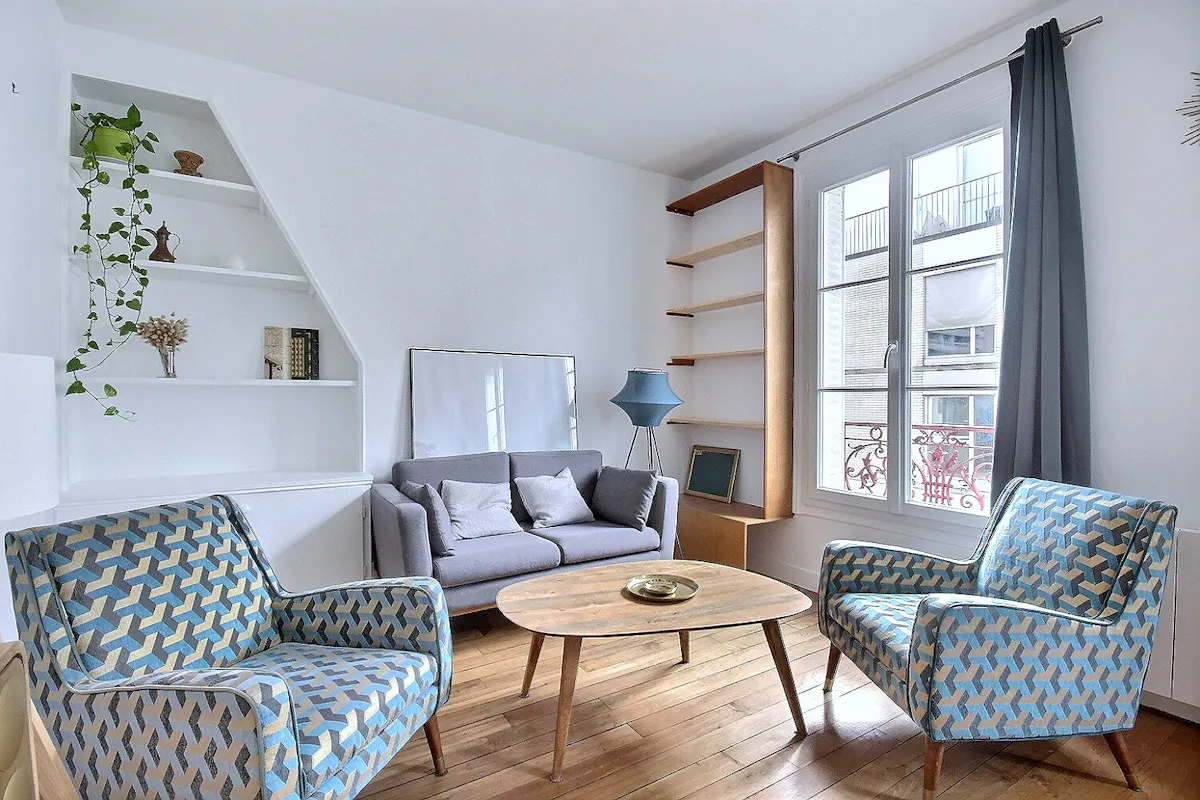 1-Bedroom Apartment in Rue de Domrémy, Paris (1396527) ROOM