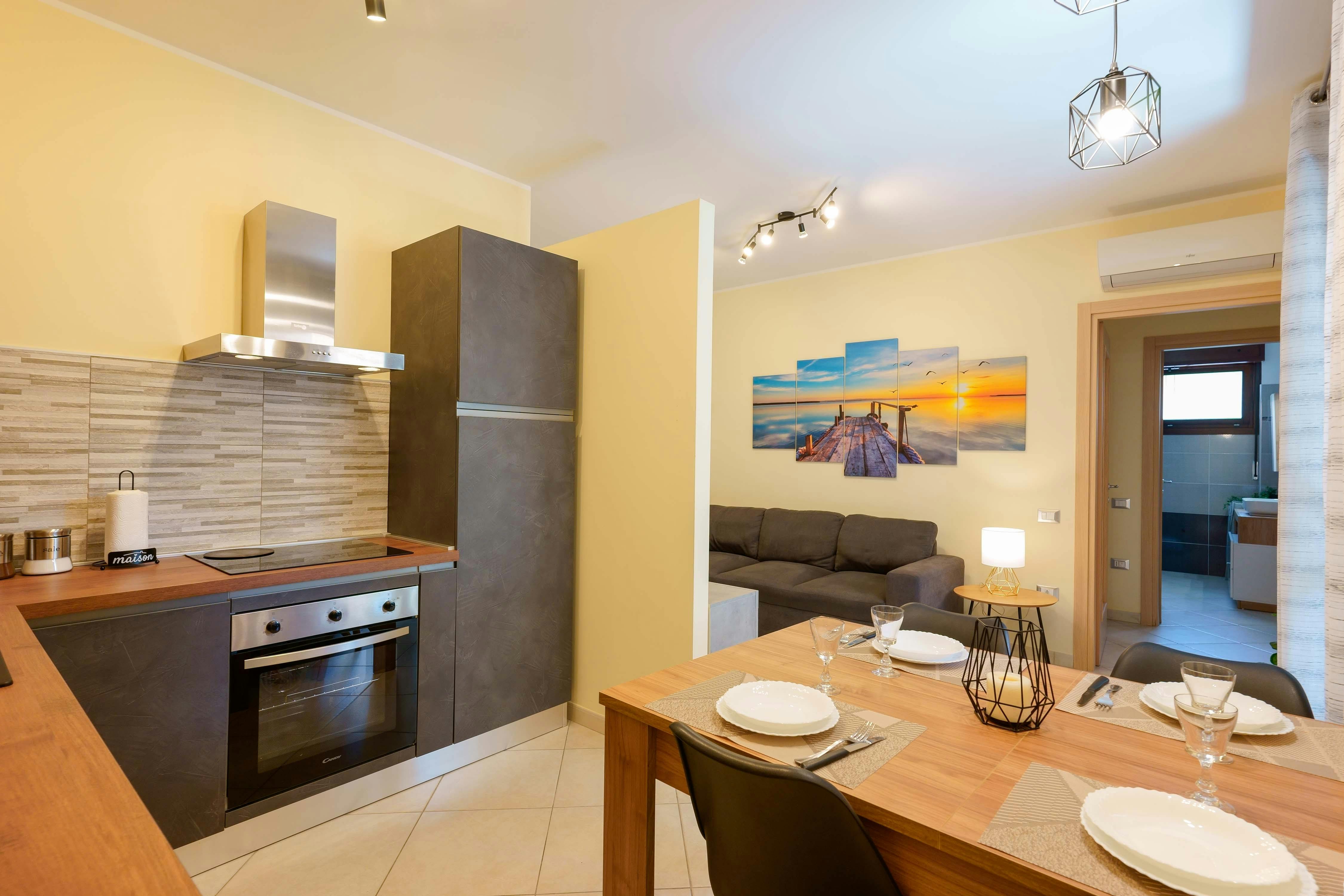 Квартира сдается в аренду за 1 100 € в месяц в Quartu Sant'Elena, Via Richard Strauss