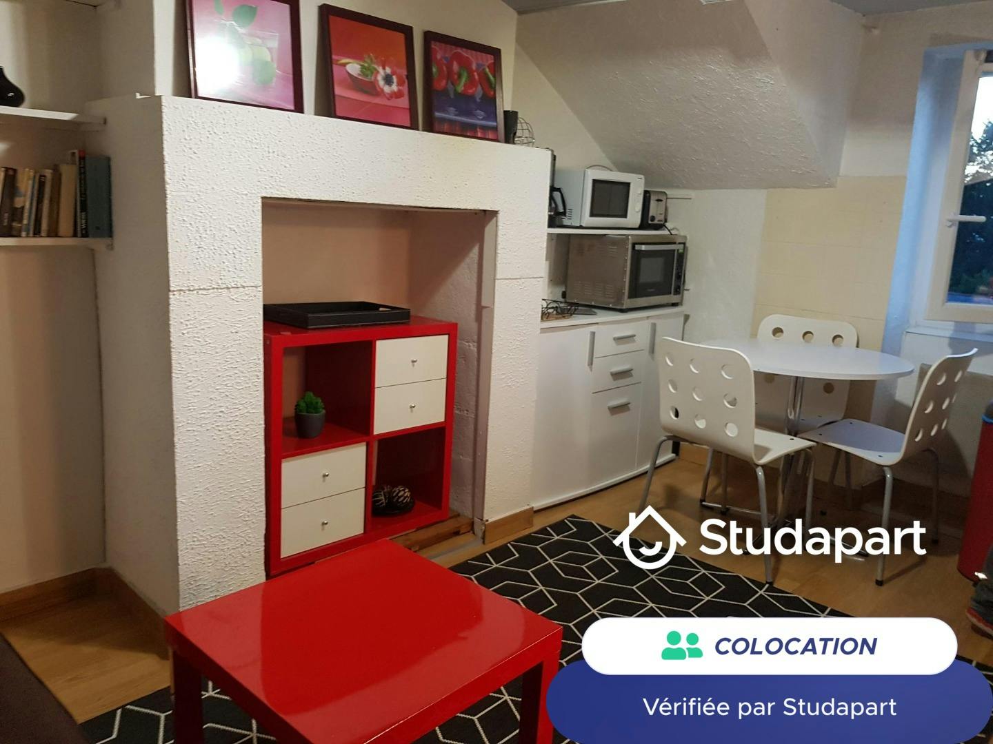 Private room for rent on Rue Maréchal Joffre, Nantes - Vue 5