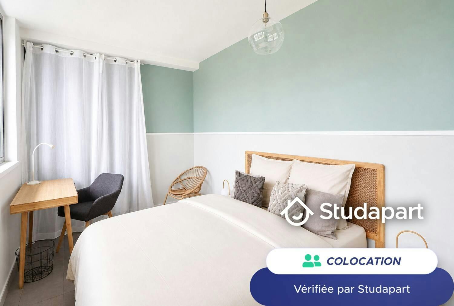 Private room for rent on Rue Cesaria Évora, Paris - Vue 3