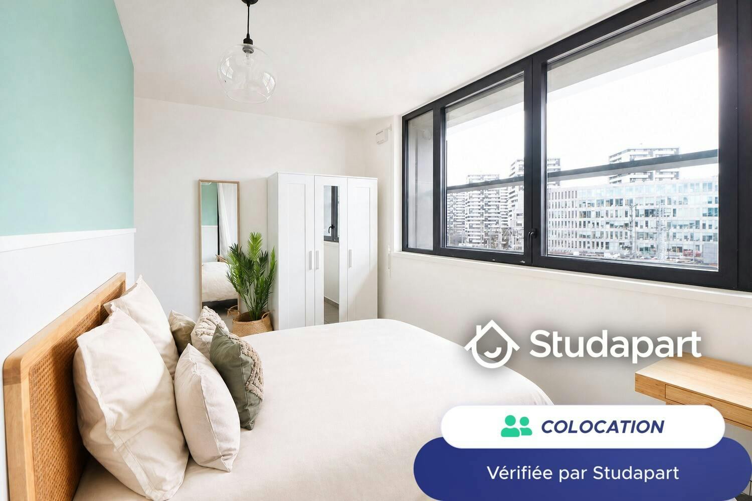 Private room for rent on Rue Cesaria Évora, Paris - Vue 4