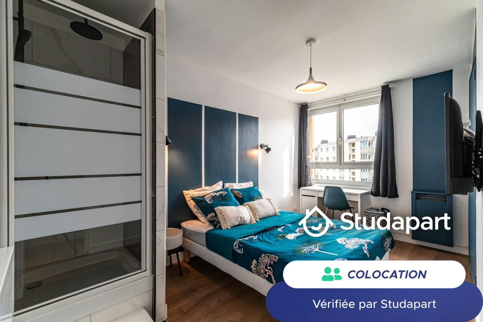 Private room for rent for €390 per month in Le Petit-Quevilly, Rue Paul Langevin