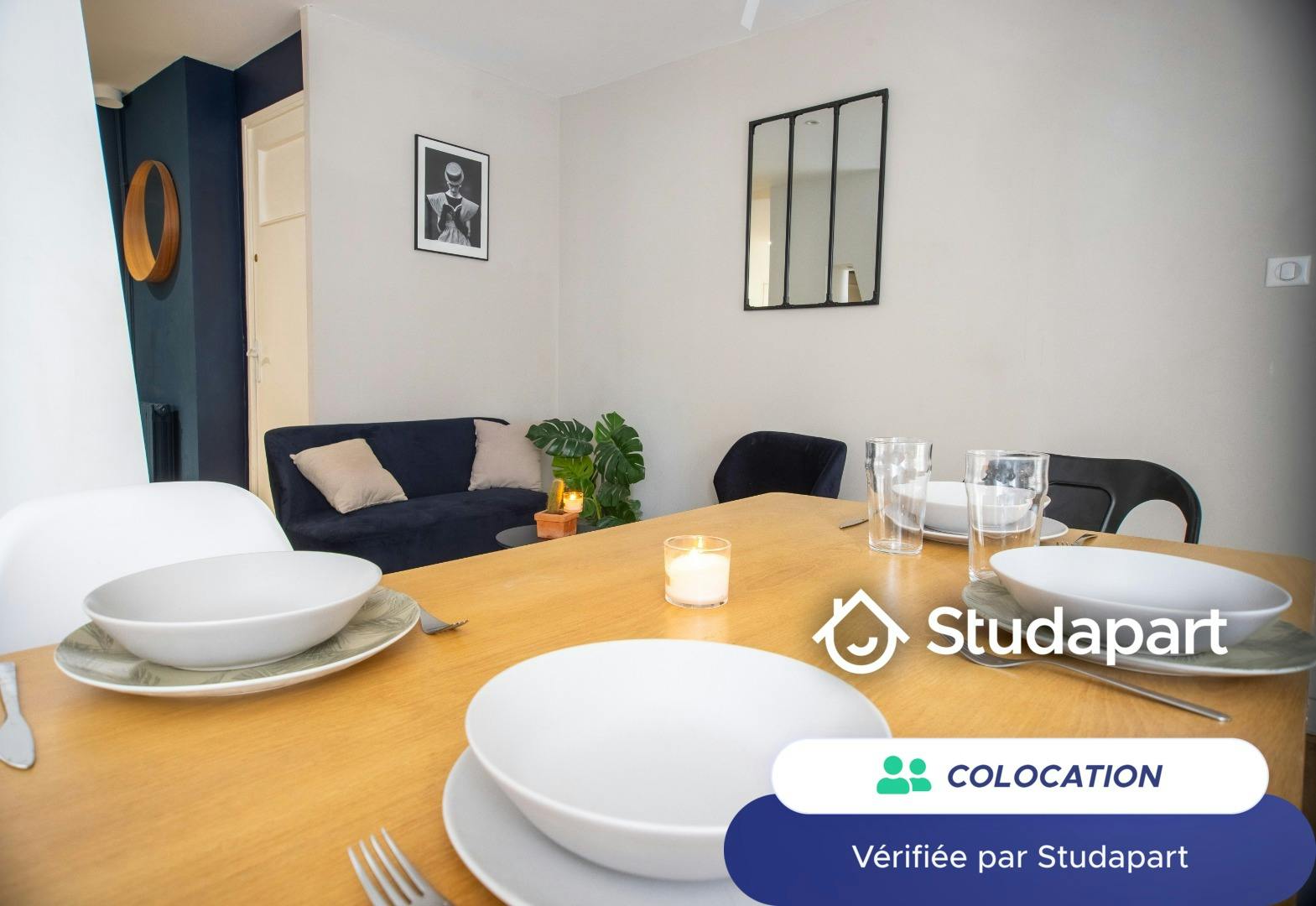 Private room for rent on Rue Melchion, Marseille – pohled 6