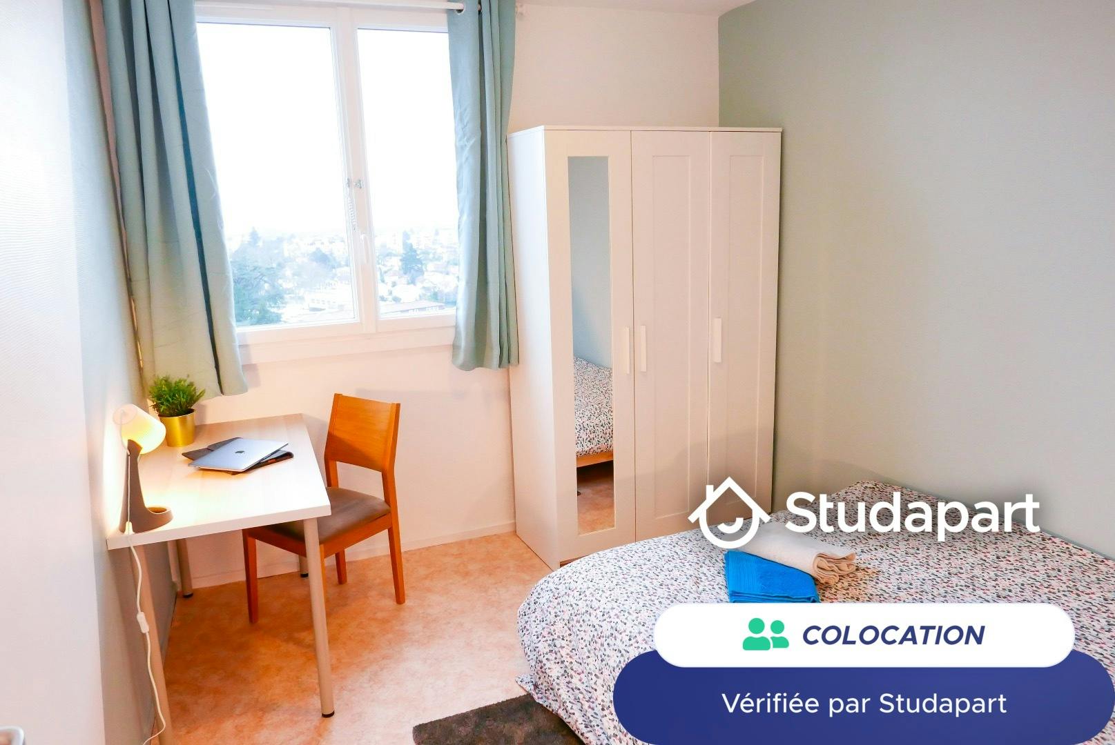 Private room for rent on Boulevard Recteur Jean Sarrailh, Pau - View 3