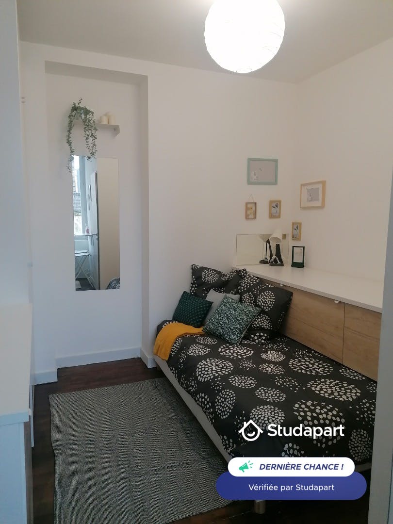 Apartamento para alugar por € 560 por mês em Nantes, Boulevard de l'Égalité