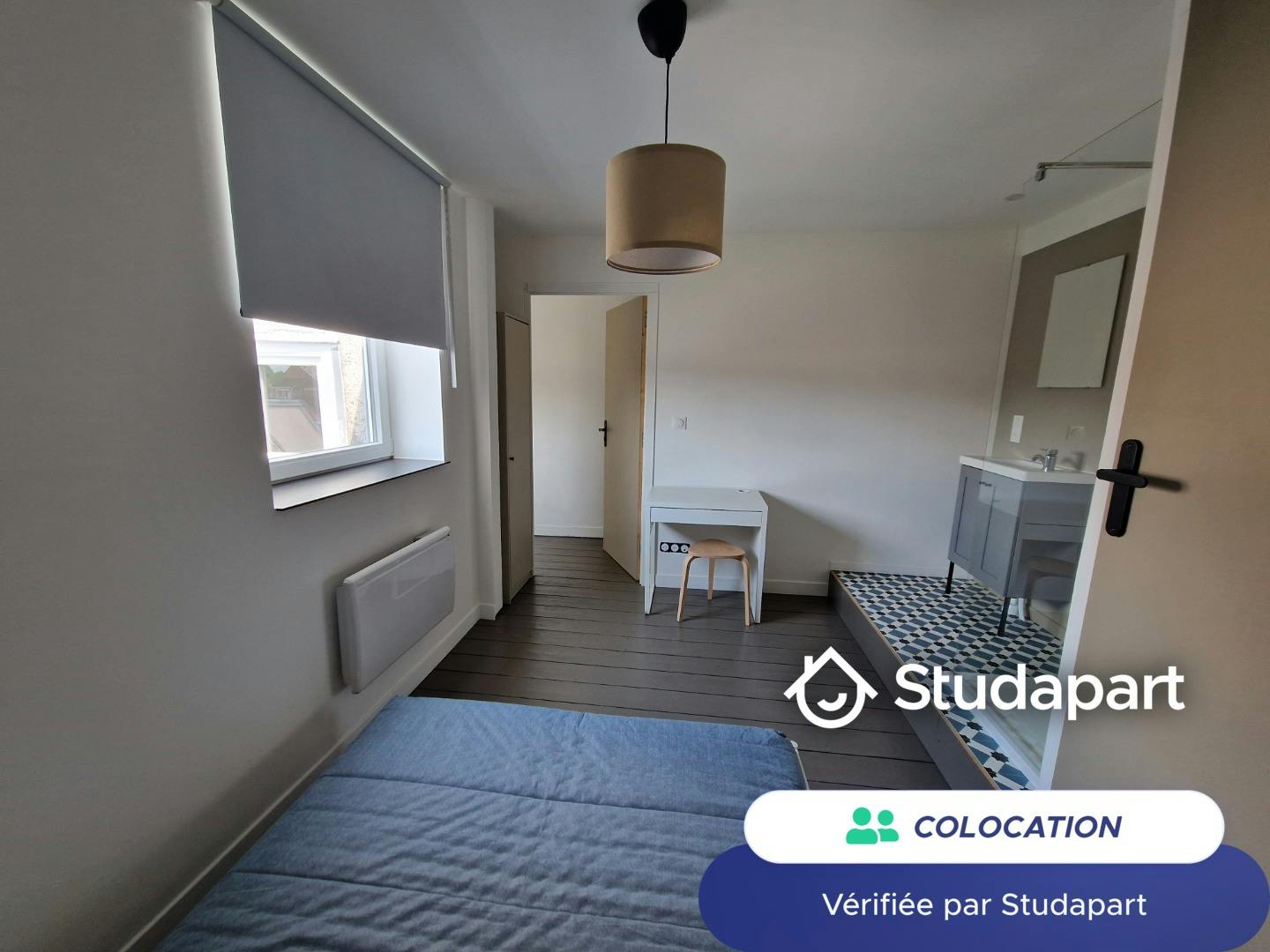 Chambre privée à louer pour 440 €/mois à Douai, Rue des Minimes