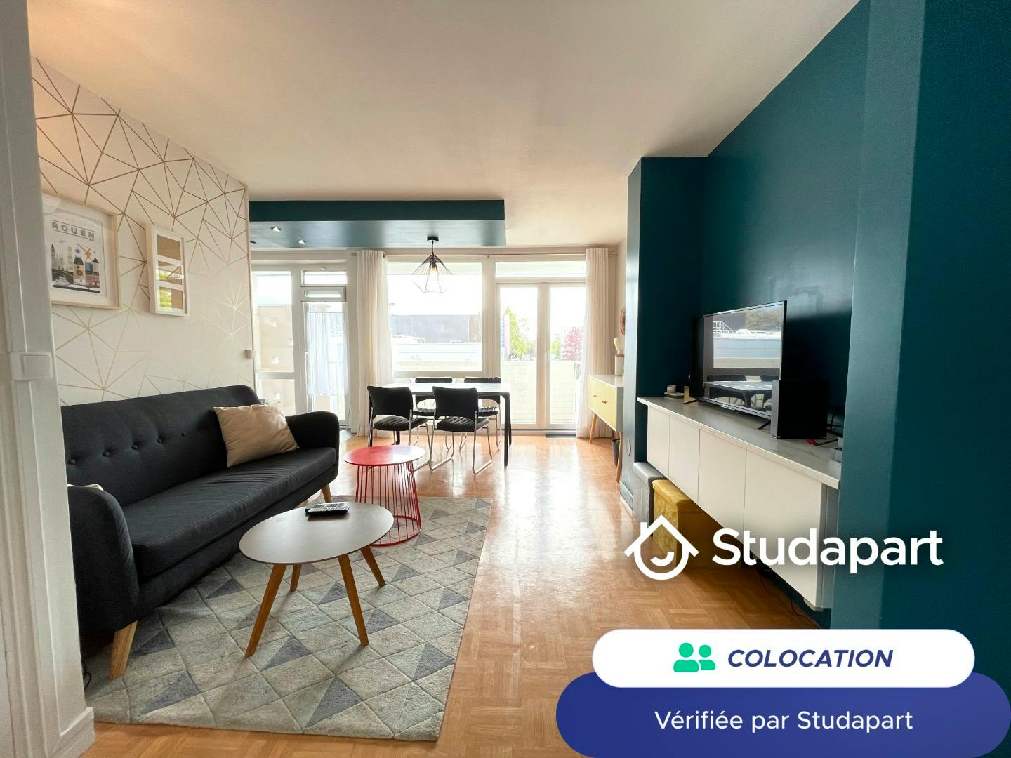 Private room for rent for €495 per month in Mont-Saint-Aignan, Parc du Cailly